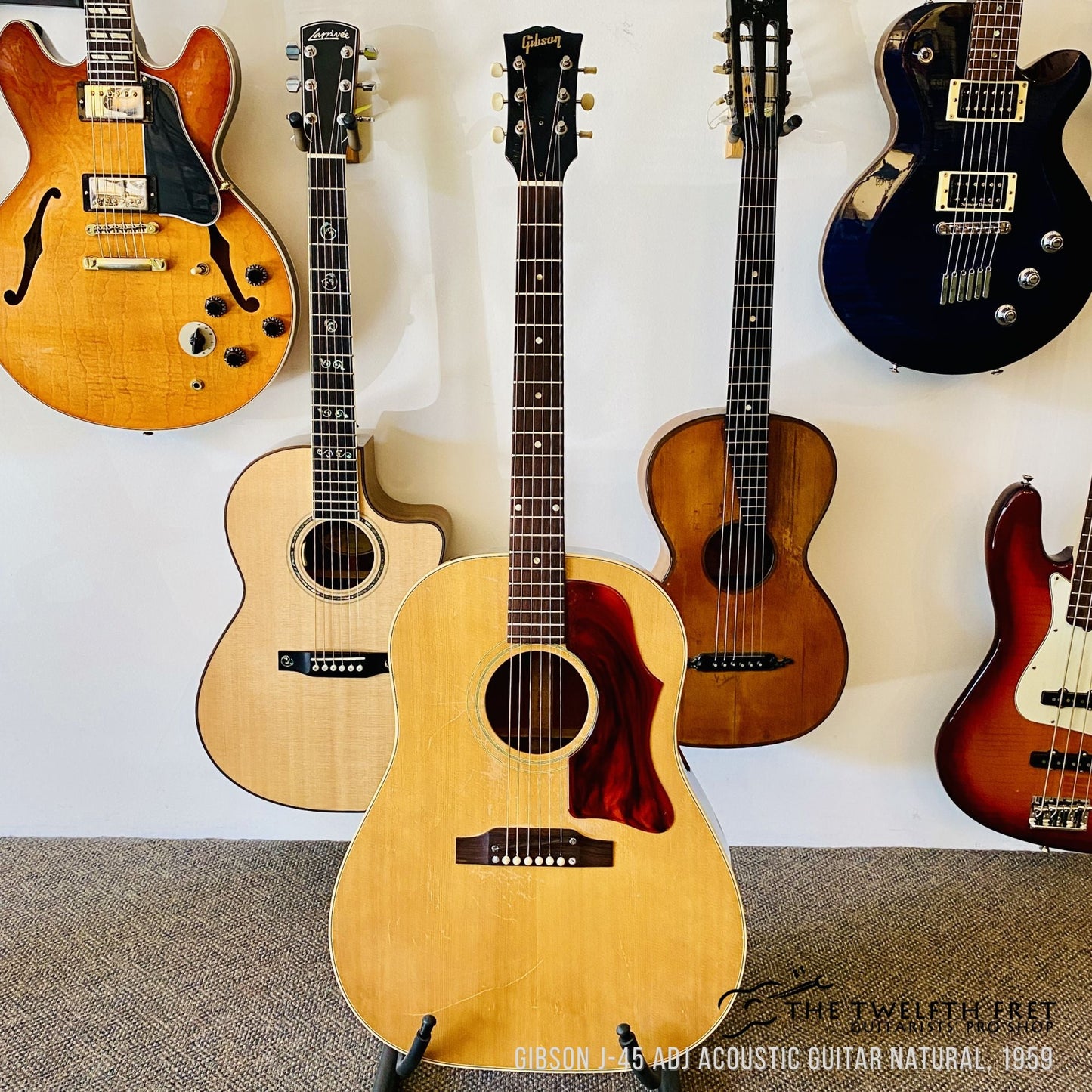 Gibson J-45 ADJ Acoustic Guitar Natural, 1959 [USED]