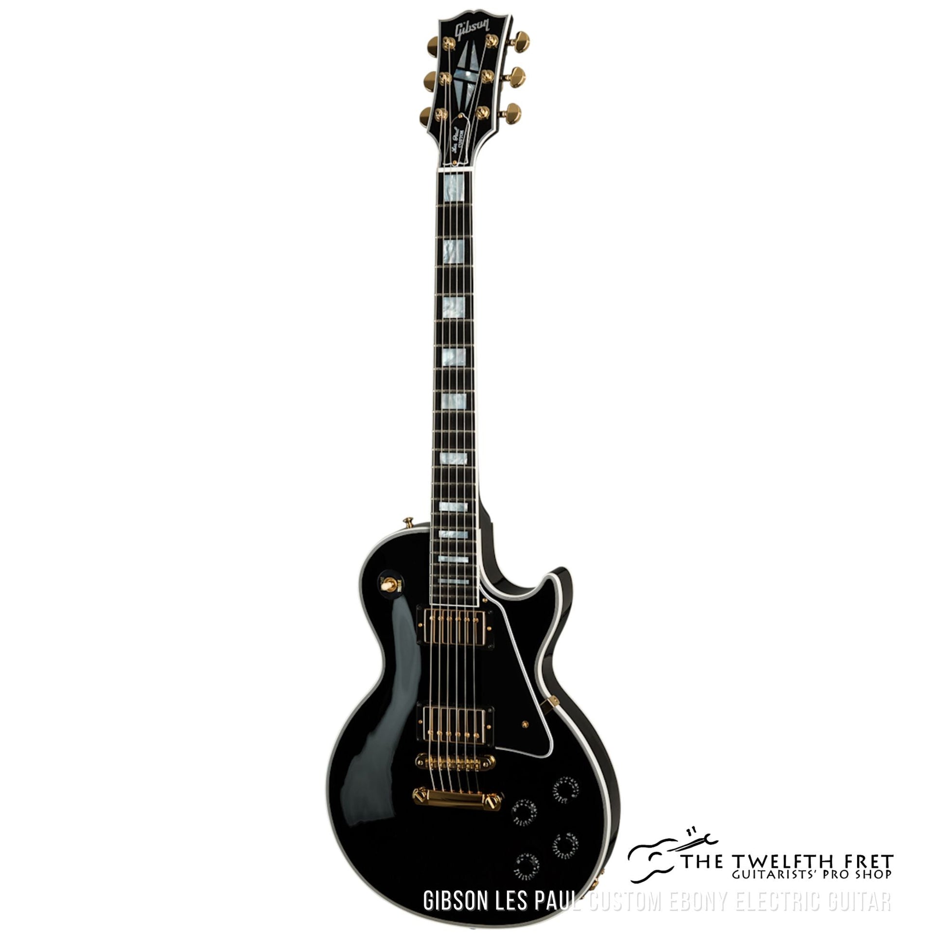 Gibson Les Paul Custom Ebony Electric Guitar