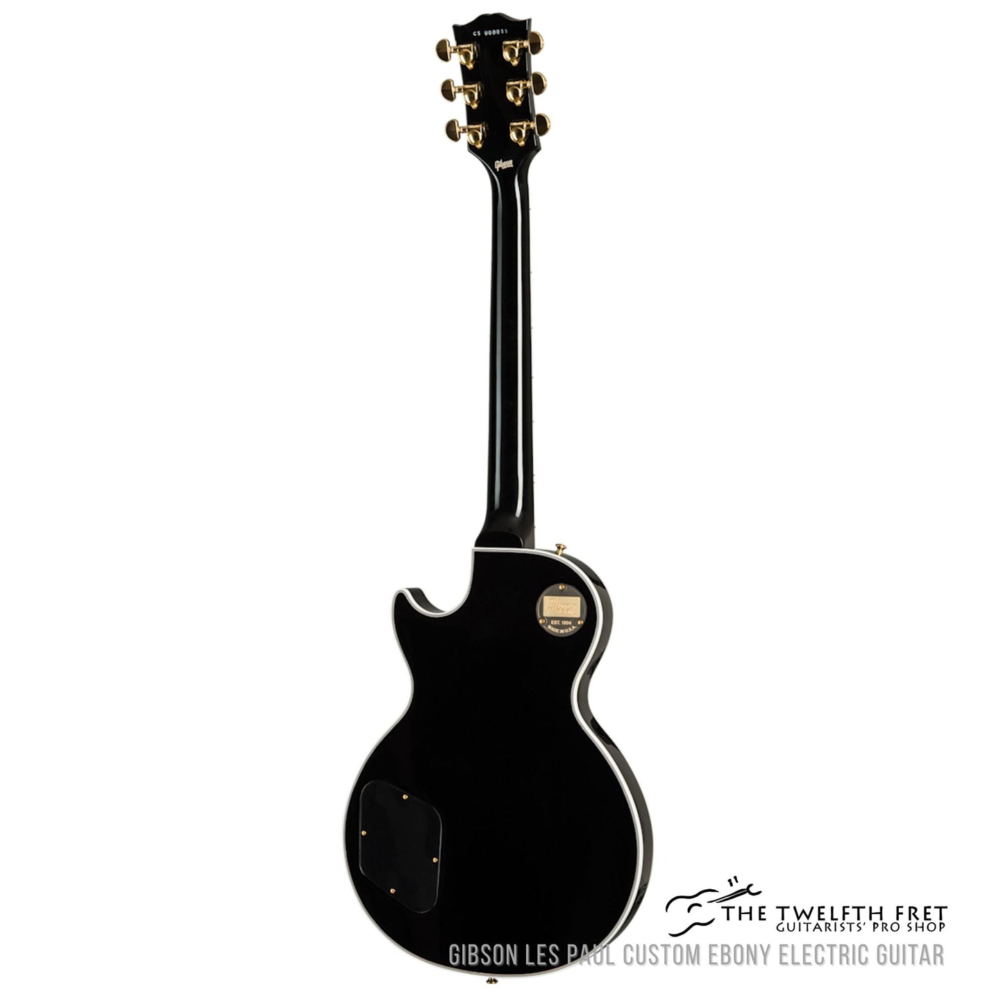 Gibson Les Paul Custom Ebony Electric Guitar