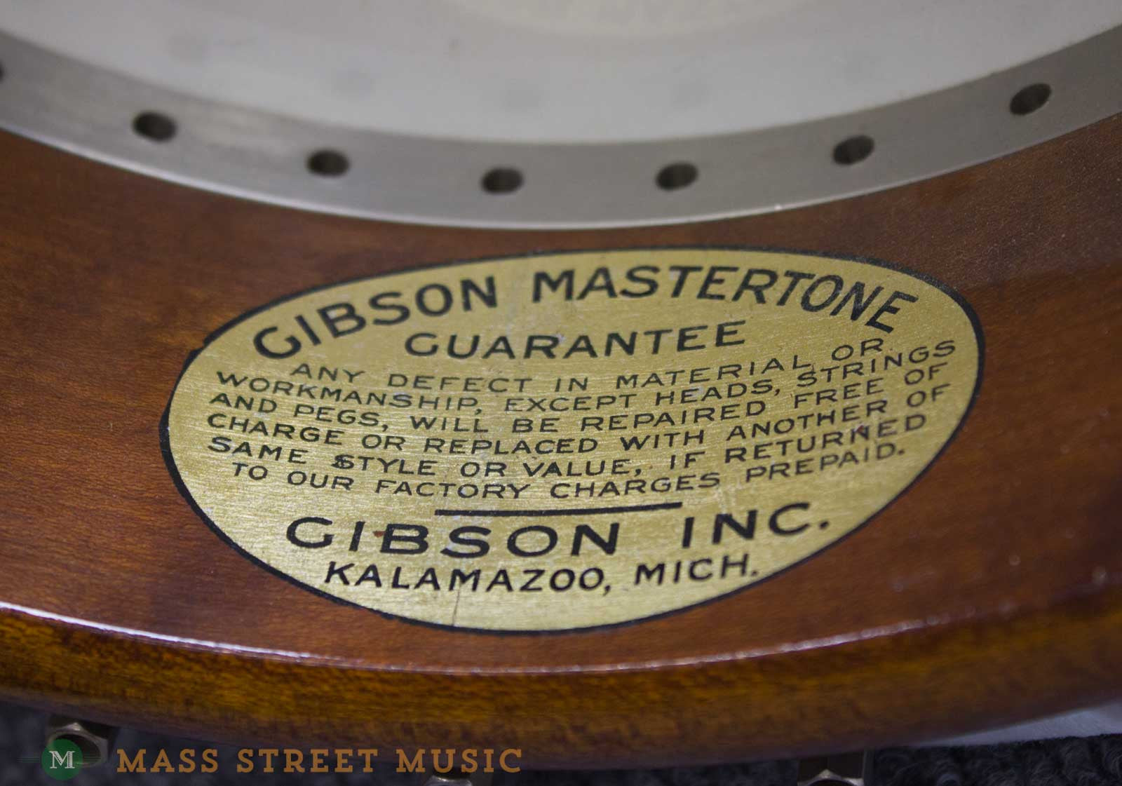 Gibson Banjos - 1930 TB3 Mastertone 5-String Conversion