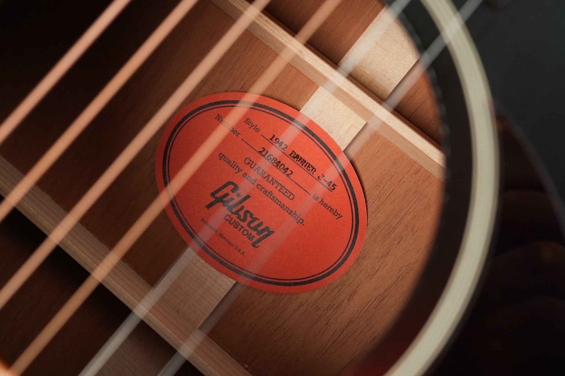 Gibson 1942 Banner J45 Vintage Sunburst