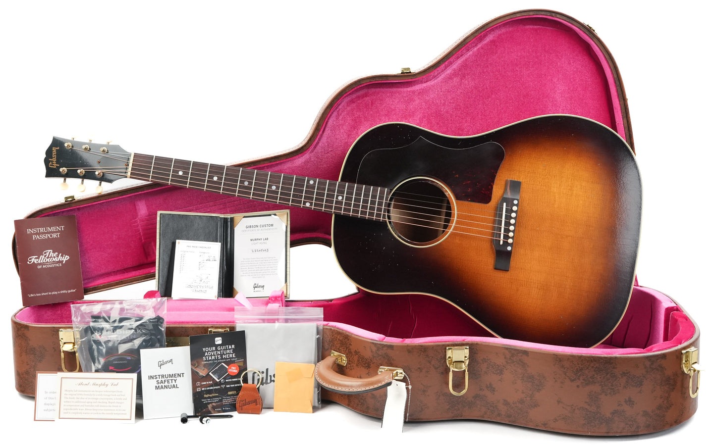 Gibson 1955 J45 Light Aged Vintage Sunburst