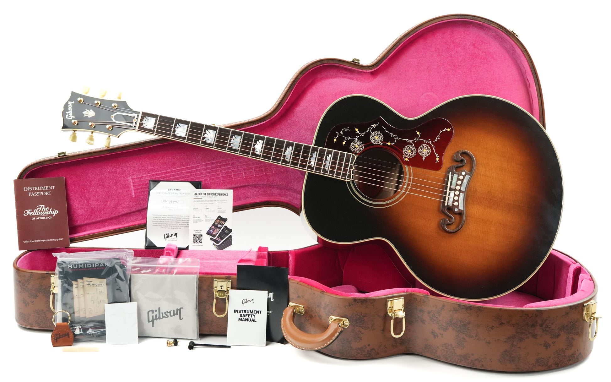 Gibson 1957 SJ200 Maple Spruce Sunburst 2024