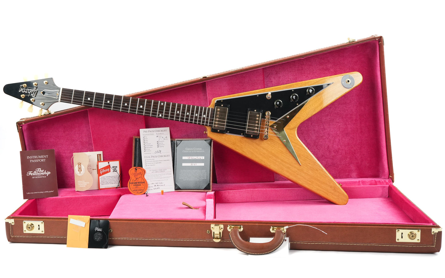Gibson Custom 1958 Flying V Korina 2022