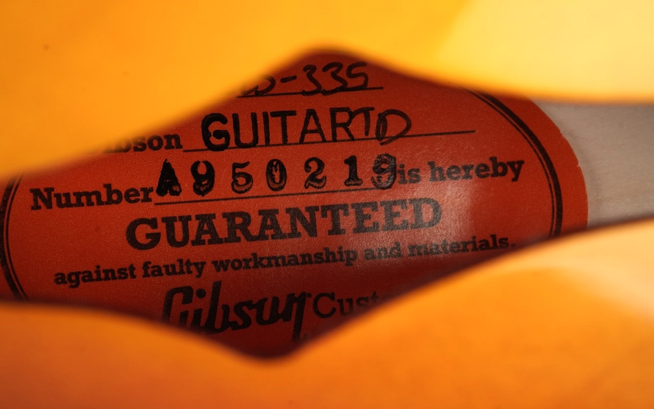 Gibson 1959 ES335 Reissue VOS Vintage Burst