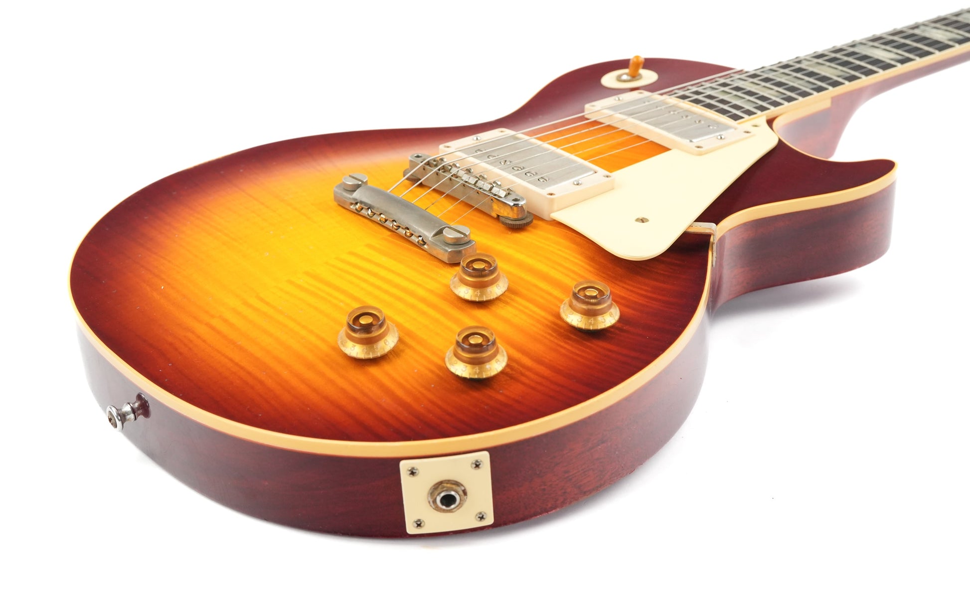 Gibson 1959 Les Paul Standard Reissue Light Aged Cherry Teaburst #951717