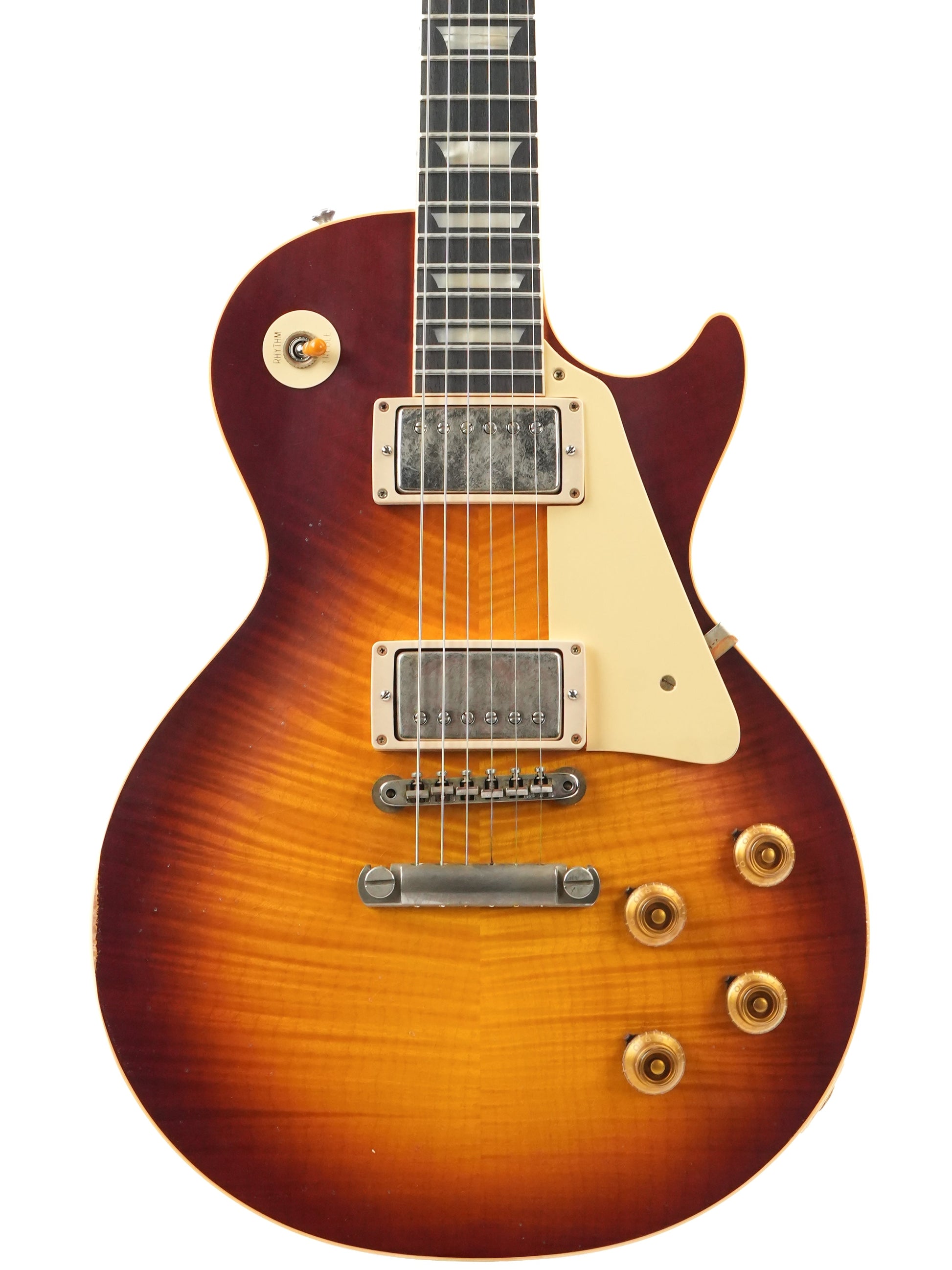 Gibson 1959 Les Paul Standard Reissue Light Aged Cherry Teaburst #951717
