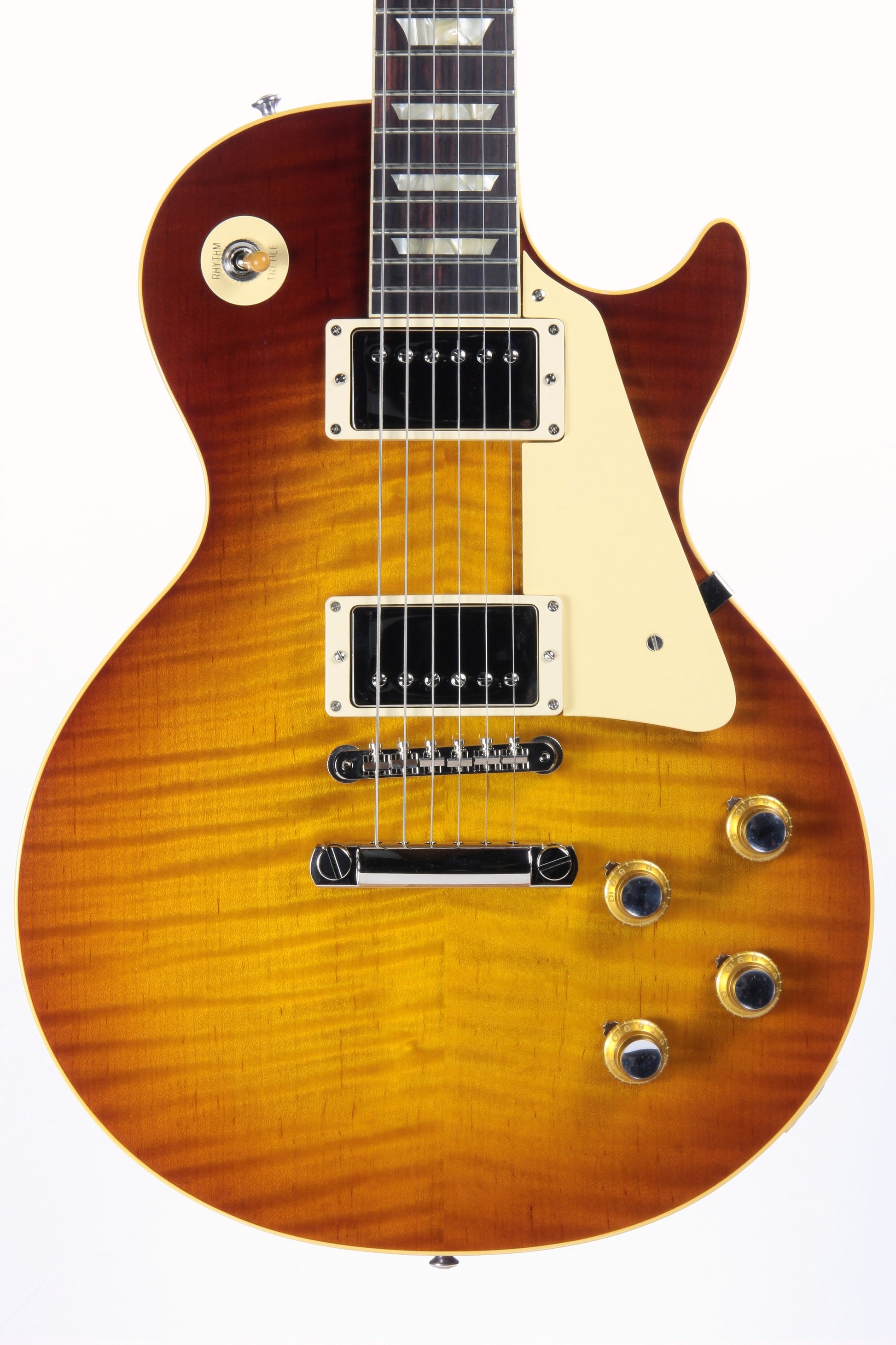 2020 Gibson Custom Shop 1960 Les Paul Standard 60th Anniversary - Iced Tea, R0 '60 Historic Reissue Flametop