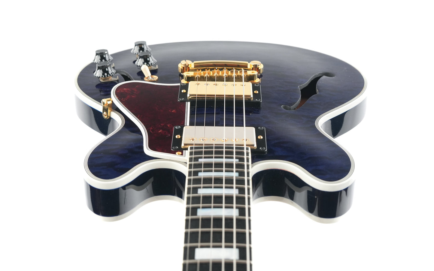Gibson Custom Shop CS356 Quilt Trans Blue 2014