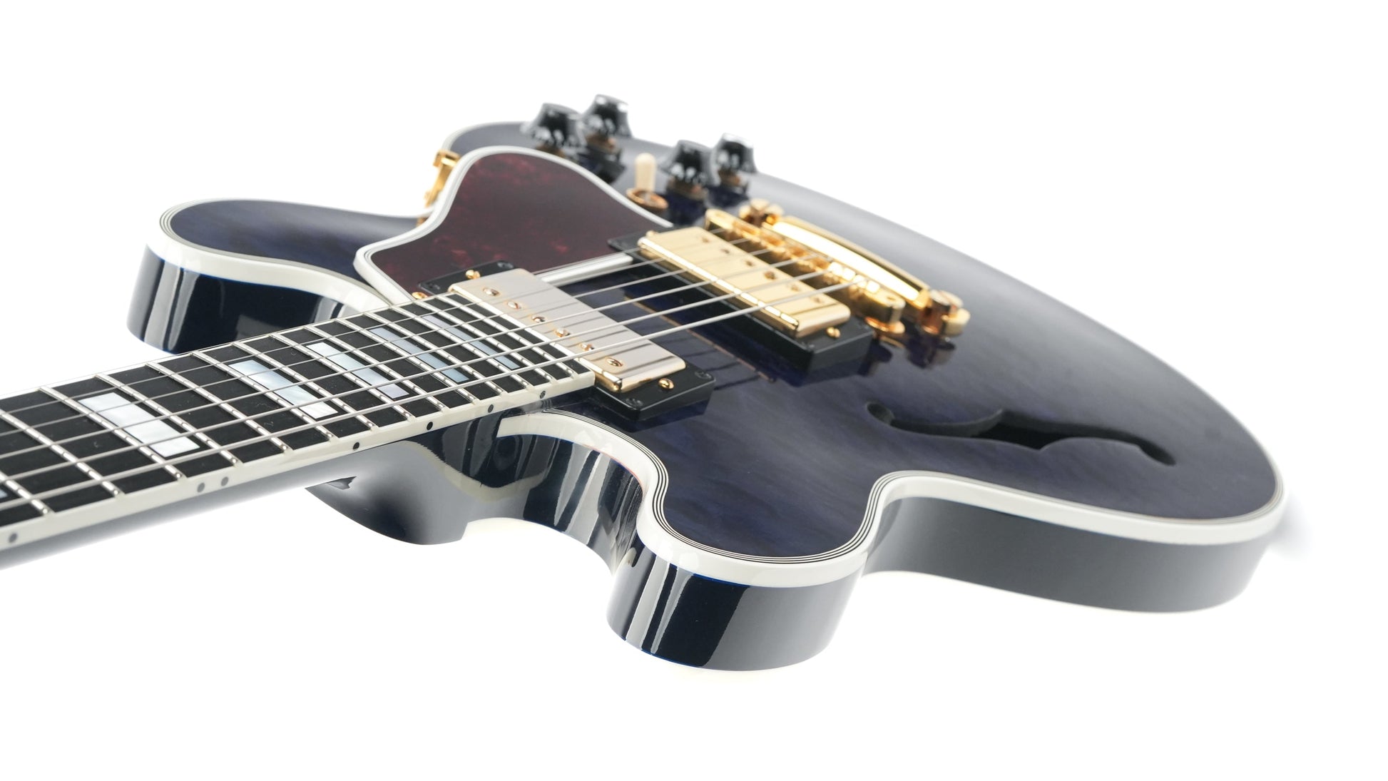Gibson Custom Shop CS356 Quilt Trans Blue 2014