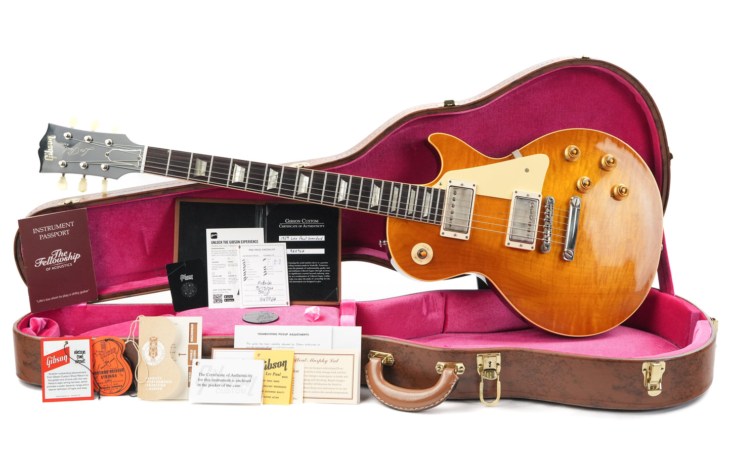 Gibson Custom 1959 Les Paul Standard Dirty Lemon 2024