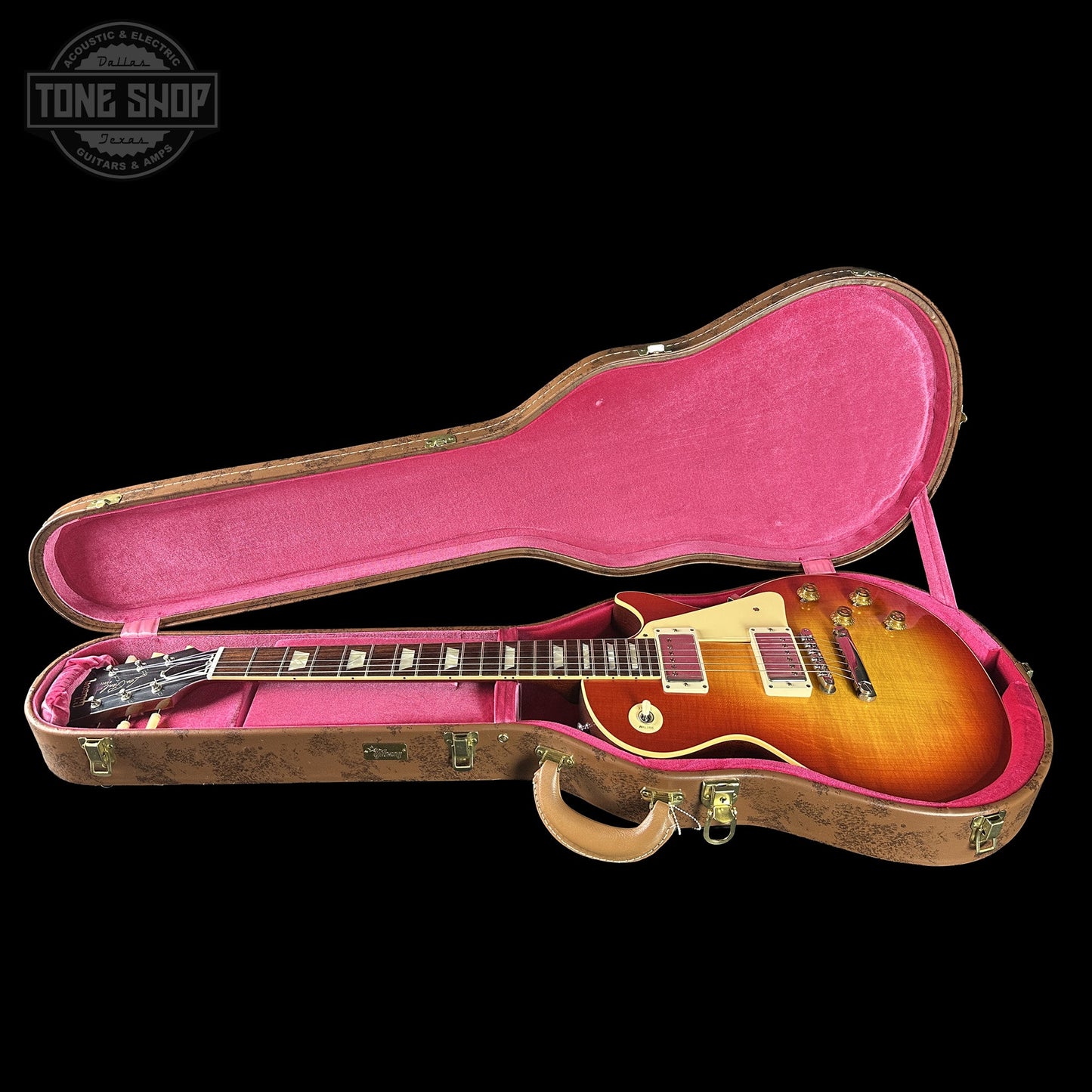 Gibson Custom  1959 Les Paul Sunrise Tea Burst Ultra Light Aged w/case 933934