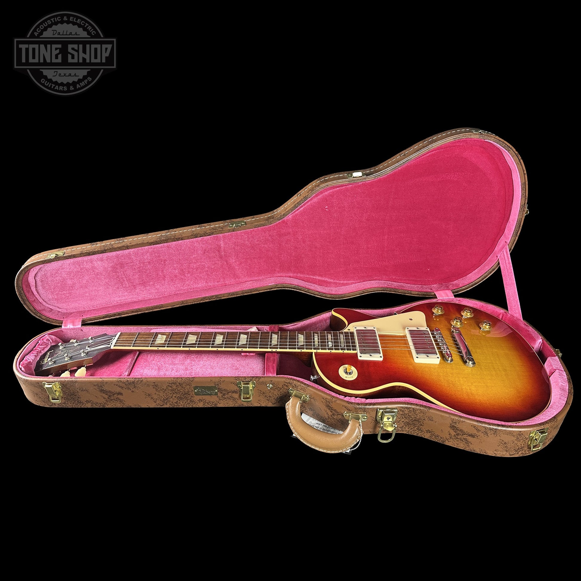 Gibson Custom Dealer Select 1958 Les Paul Chambered Factory Burst VOS w/case 84815