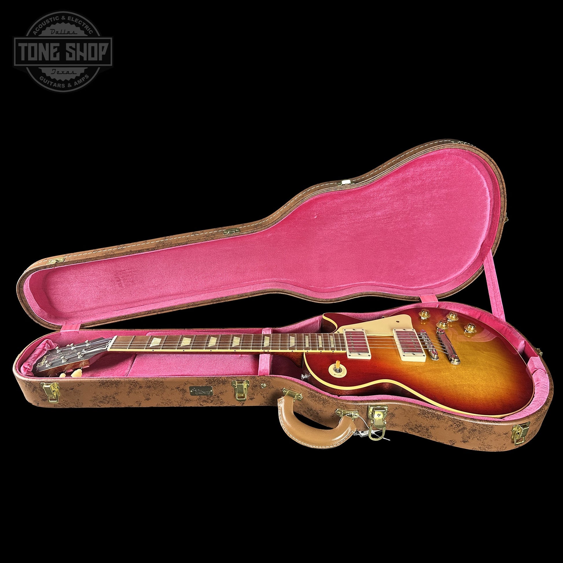 Gibson Custom Dealer Select 1958 Les Paul Chambered Factory Burst VOS w/case 84816