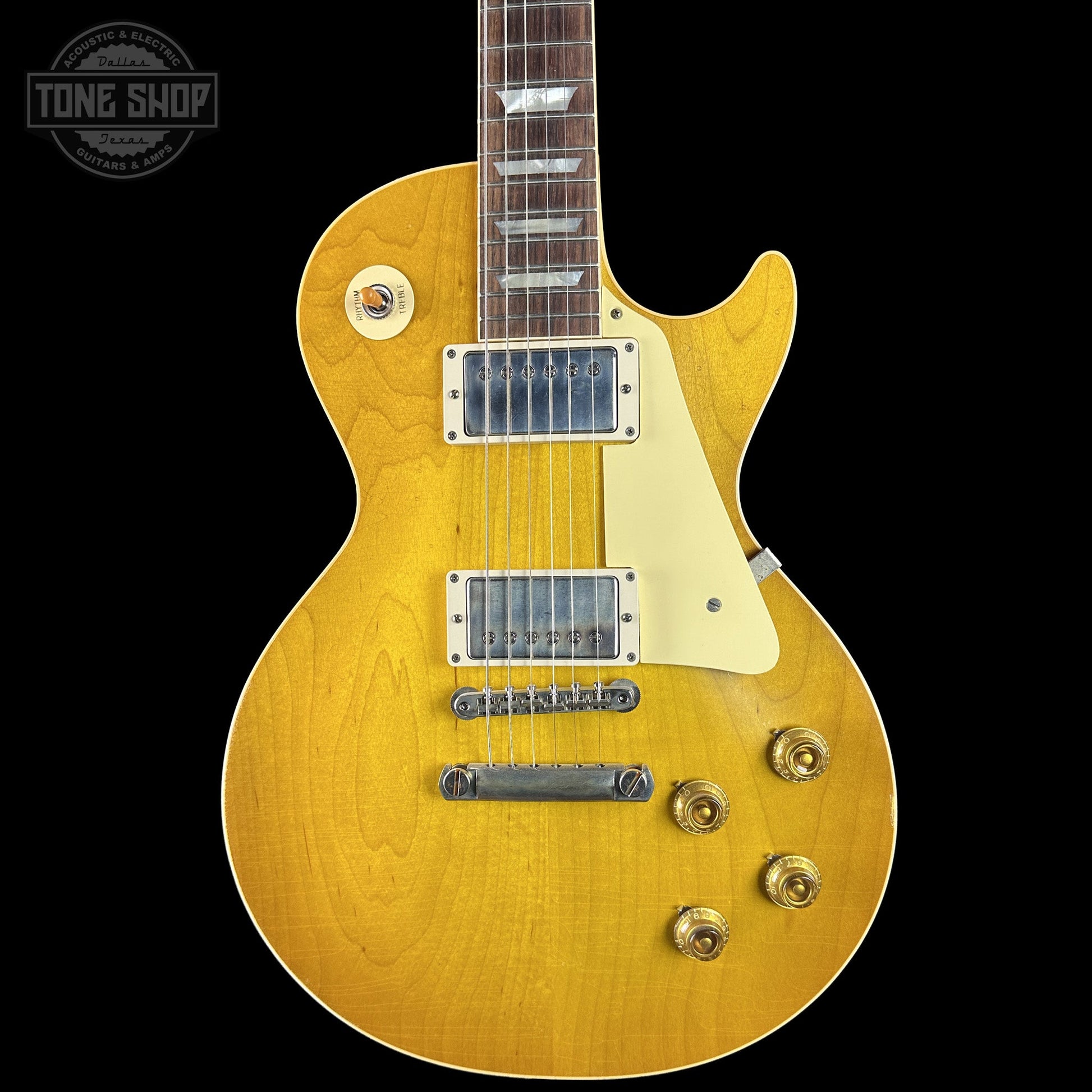 Gibson Custom Dealer Select 1958 Les Paul Chambered Lemon Burst Light Aged w/case 84634