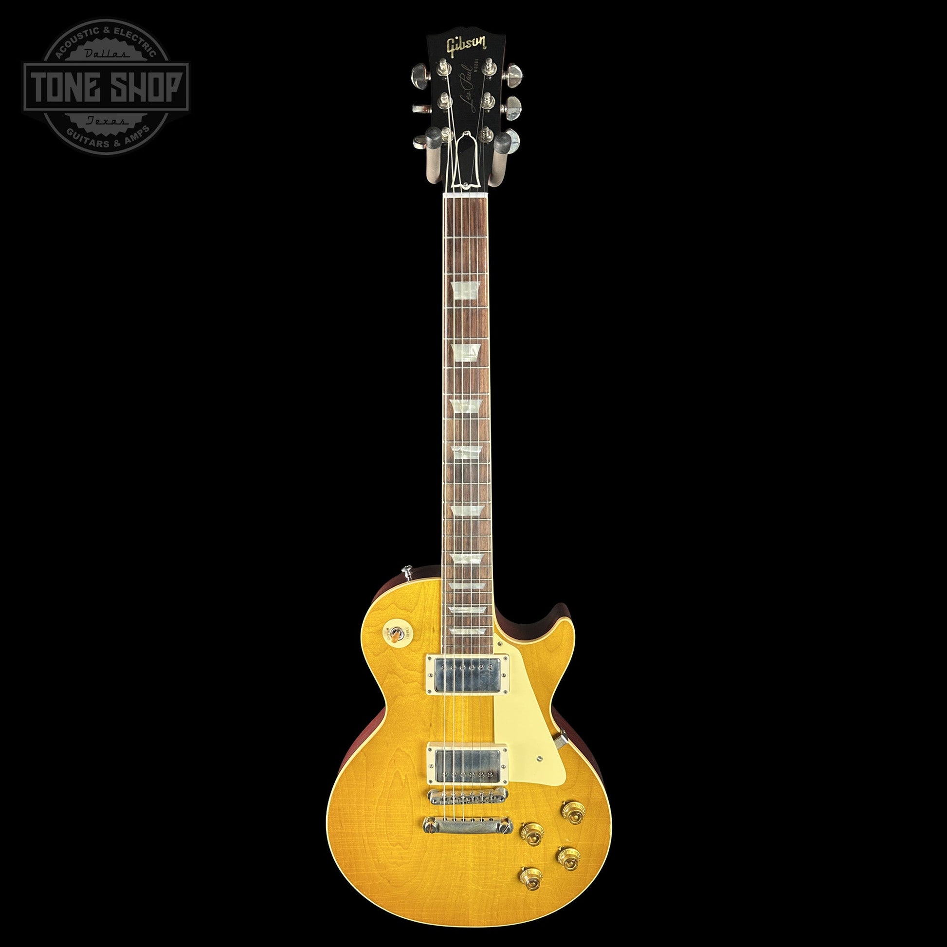 Gibson Custom Dealer Select 1958 Les Paul Chambered Lemon Burst Light Aged w/case 84634