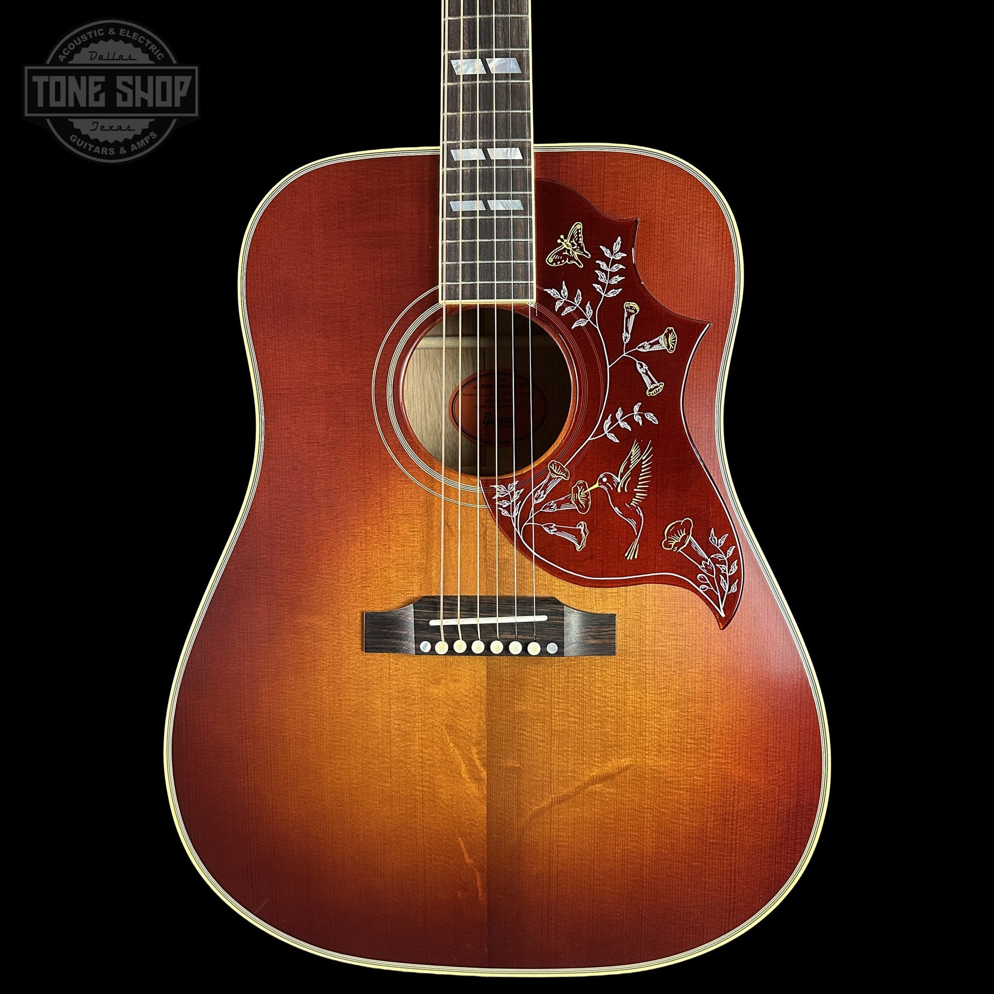 Gibson Custom Dealer Select 1960 Hummingbird Reissue Sinker Heritage Cherry Sunburst w/case 23175199