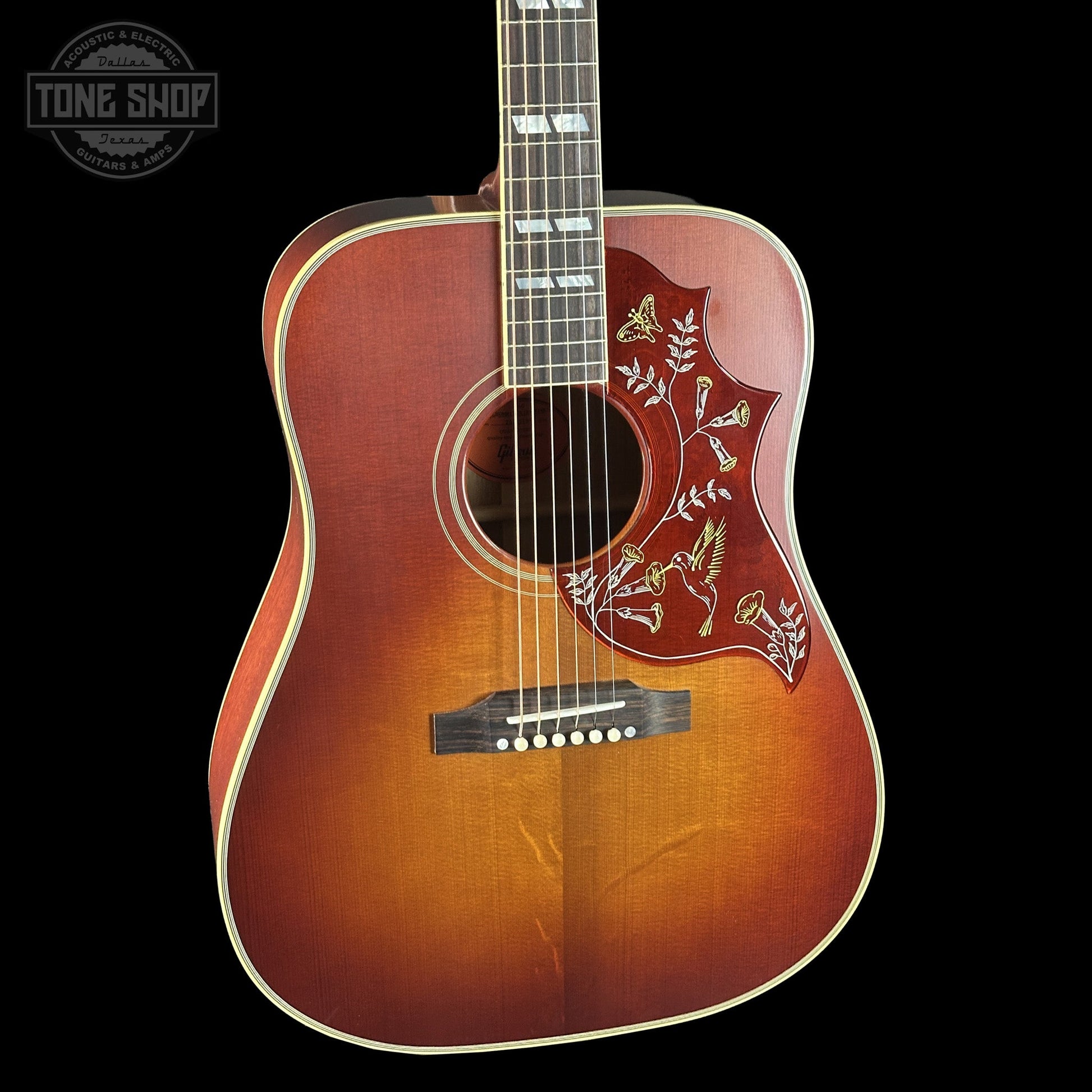 Gibson Custom Dealer Select 1960 Hummingbird Reissue Sinker Heritage Cherry Sunburst w/case 23175199