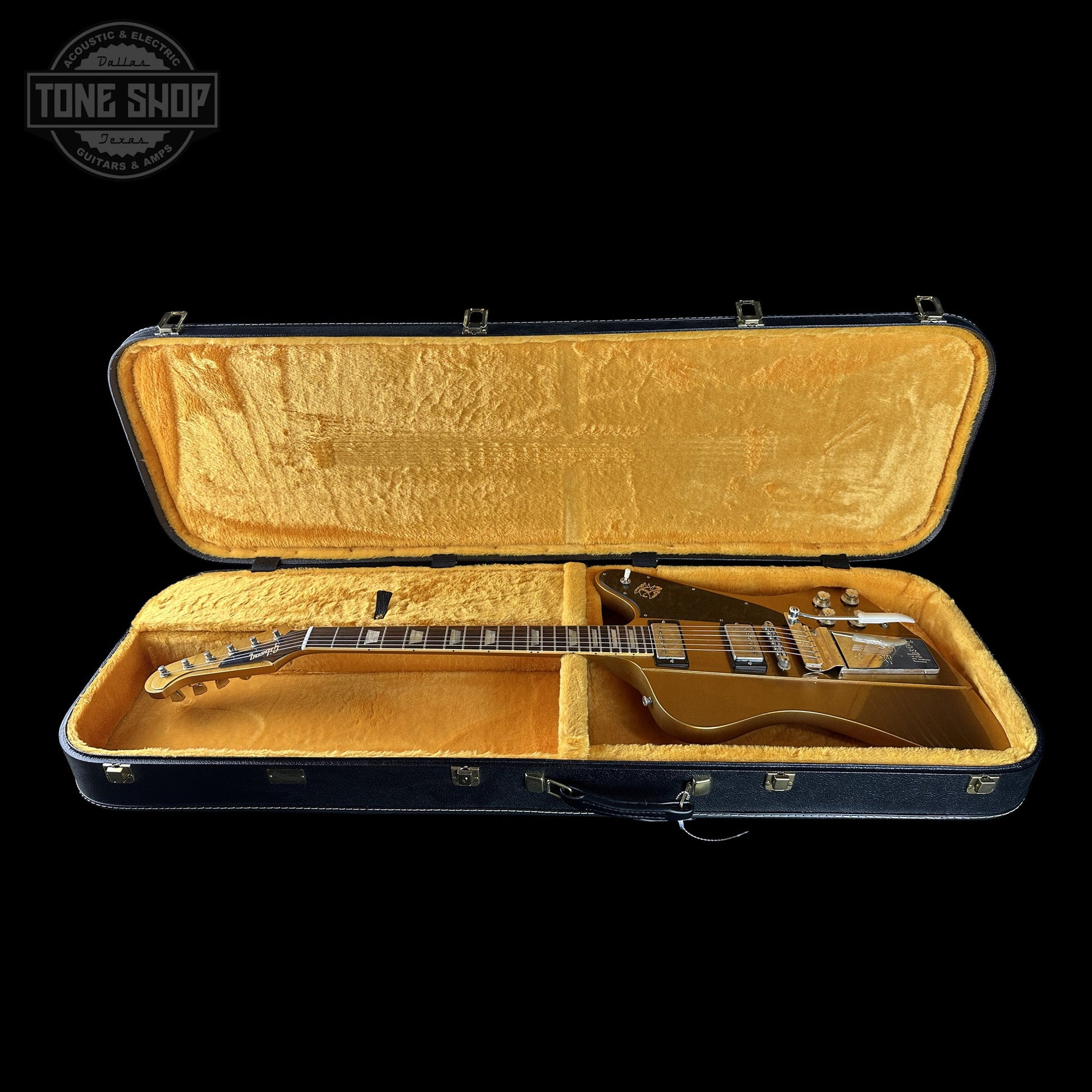 Gibson Custom Dealer Select 1963 Firebird V Double Gold Ultra Light Aged w/case 407683