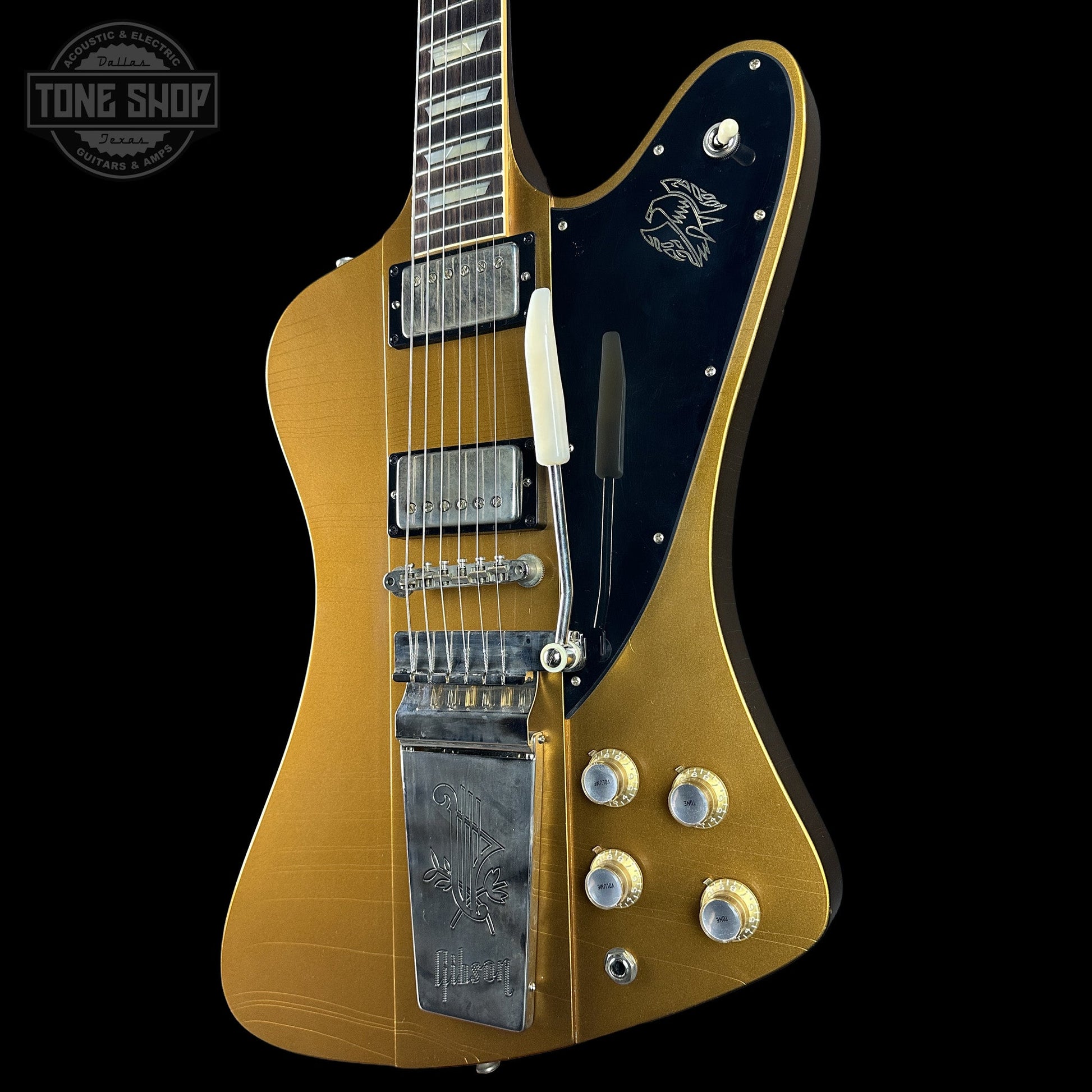 Gibson Custom Dealer Select 1963 Firebird V Double Gold Ultra Light Aged w/case 407683