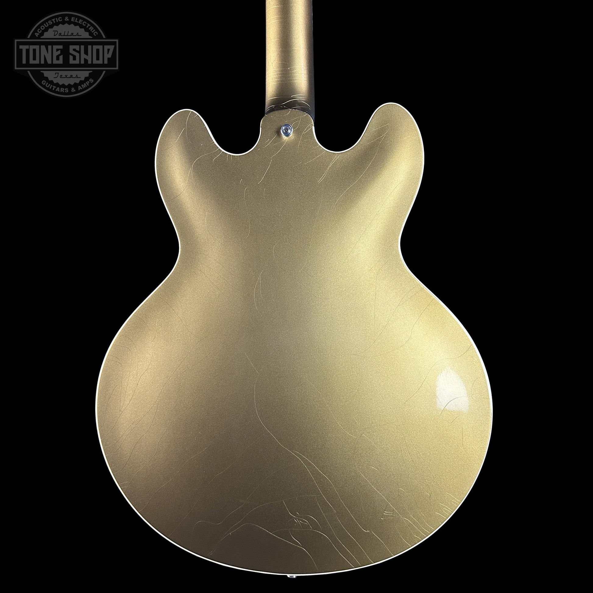 Gibson Custom Dealer Select 1964 ES-335 Double Gold w/Black Stinger Ultra Light Aged w/case 131314