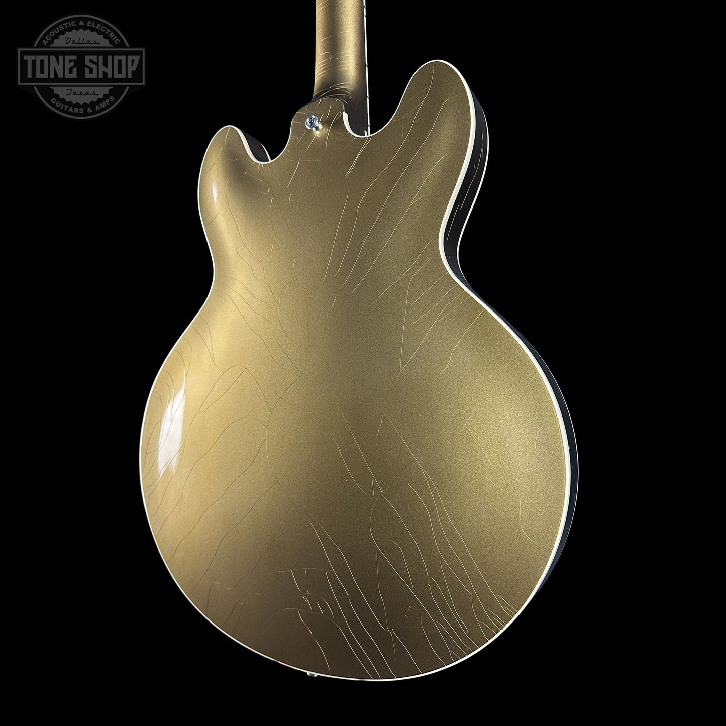 Gibson Custom Dealer Select 1964 ES-335 Double Gold w/Black Stinger Ultra Light Aged w/case 131314