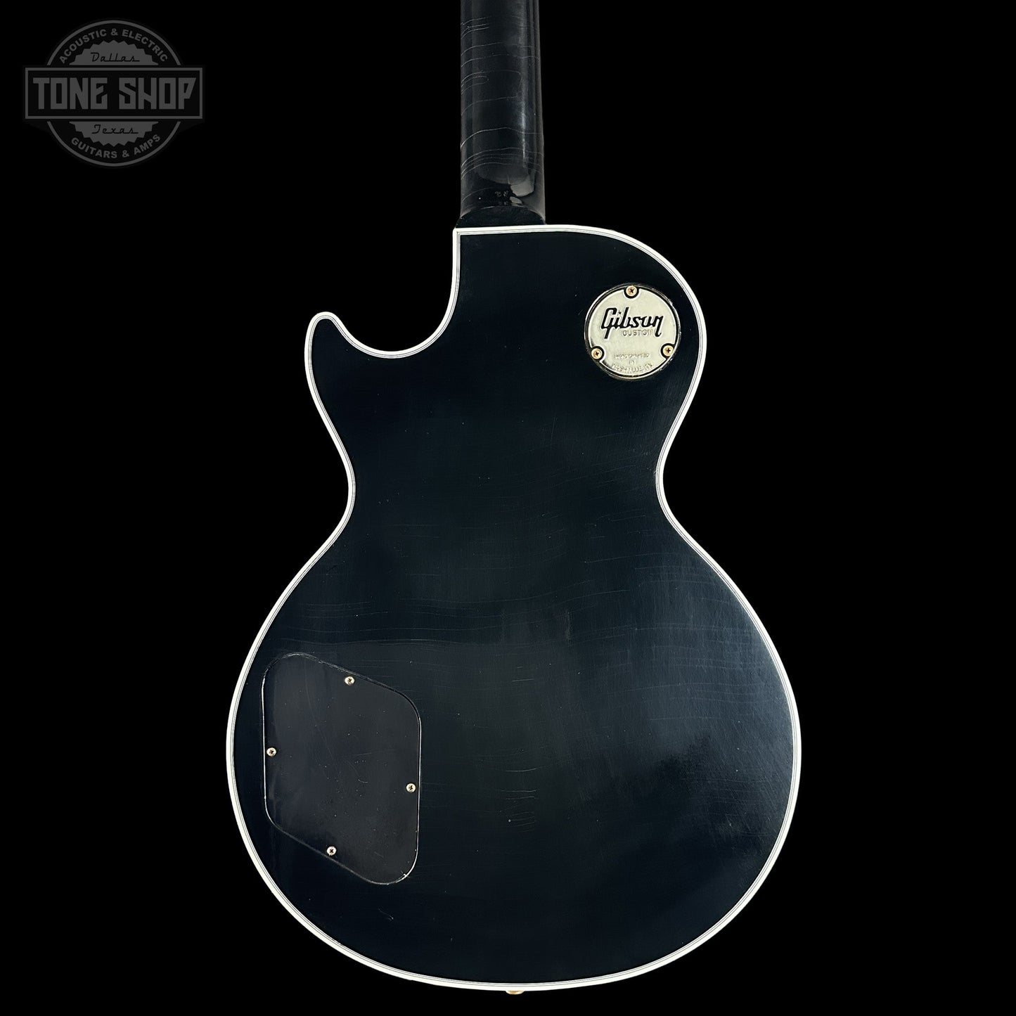 Gibson Custom Dealer Select Les Paul Custom Ebony Ultra Light Aged w/case CS502595