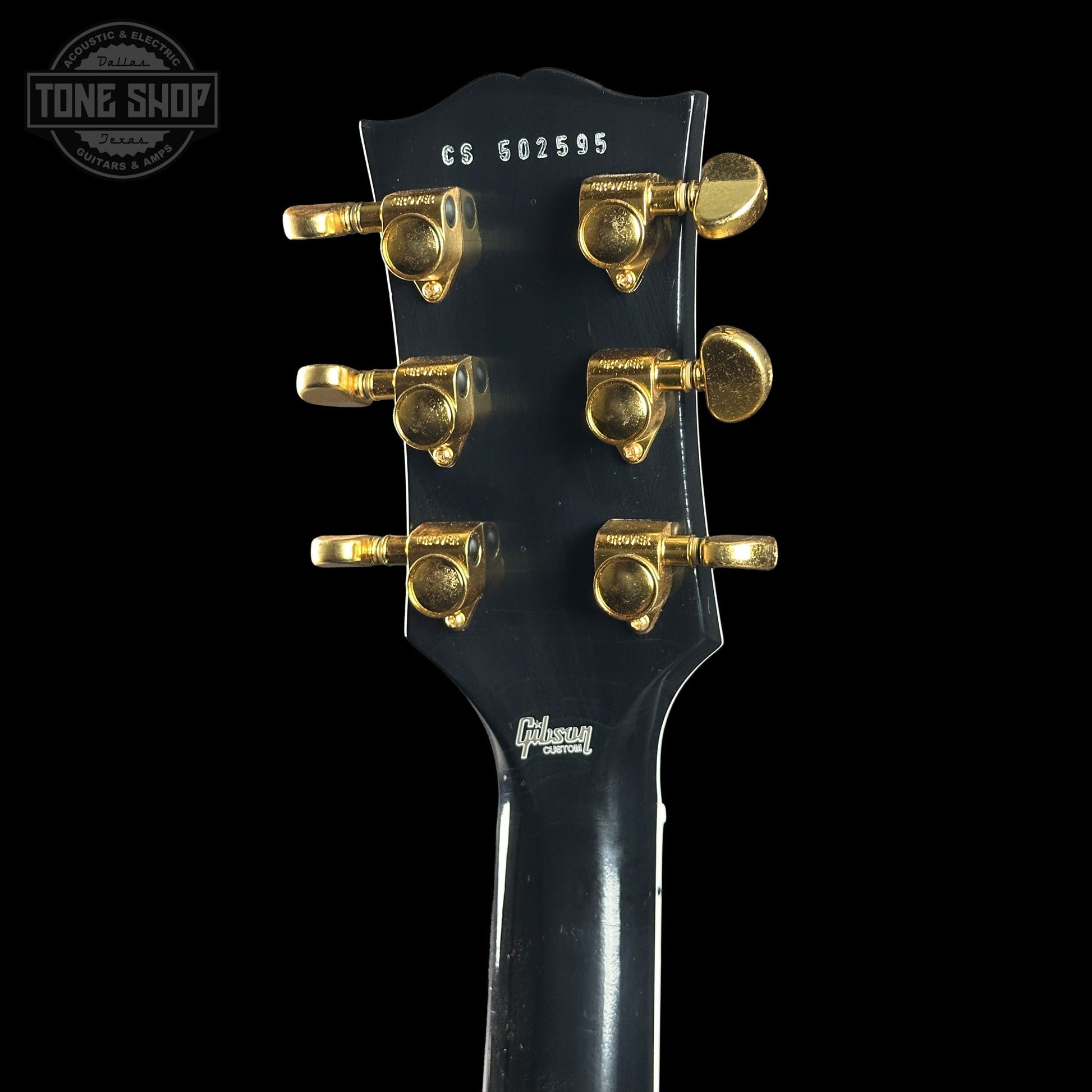 Gibson Custom Dealer Select Les Paul Custom Ebony Ultra Light Aged w/case CS502595