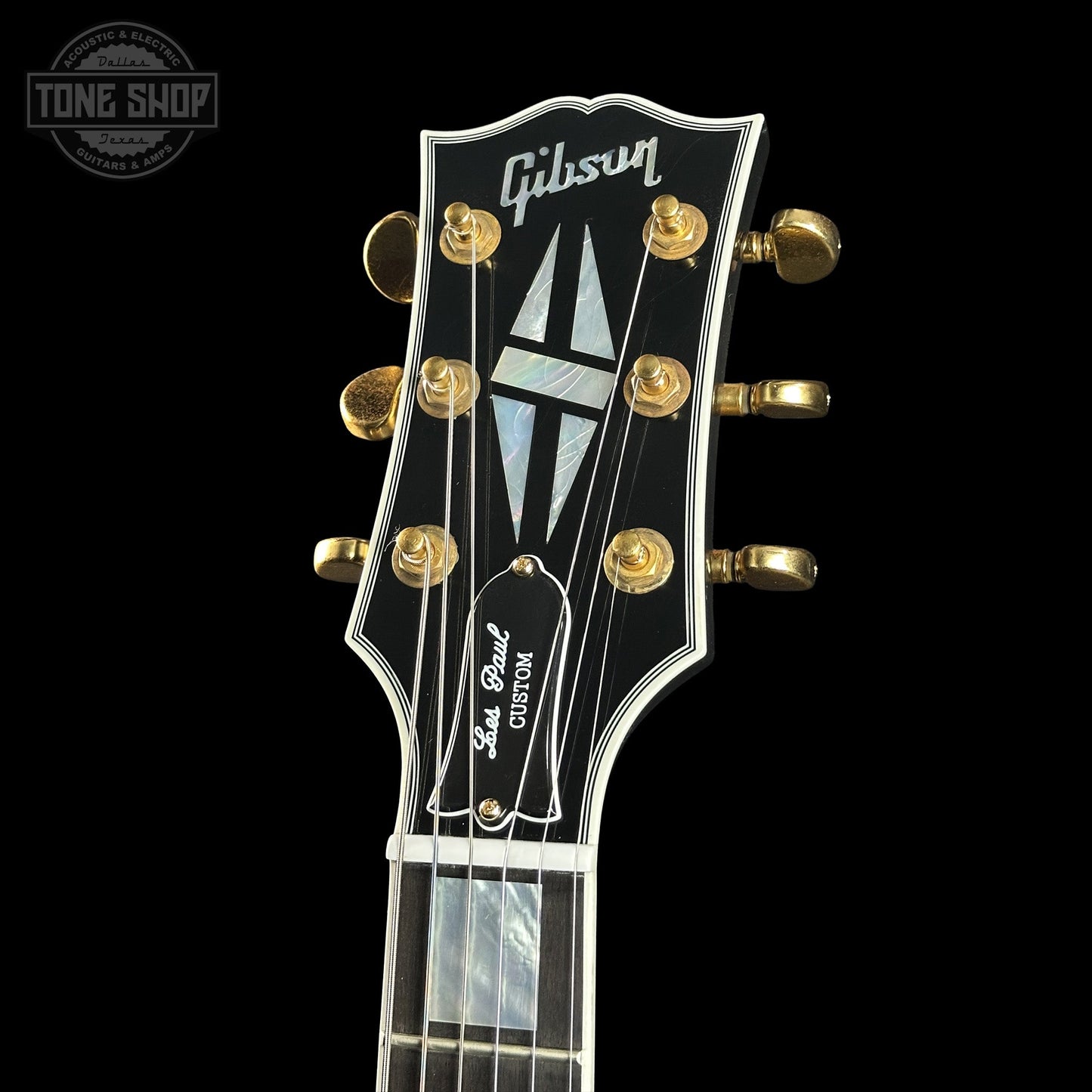 Gibson Custom Dealer Select Les Paul Custom Ebony Ultra Light Aged w/case CS502595