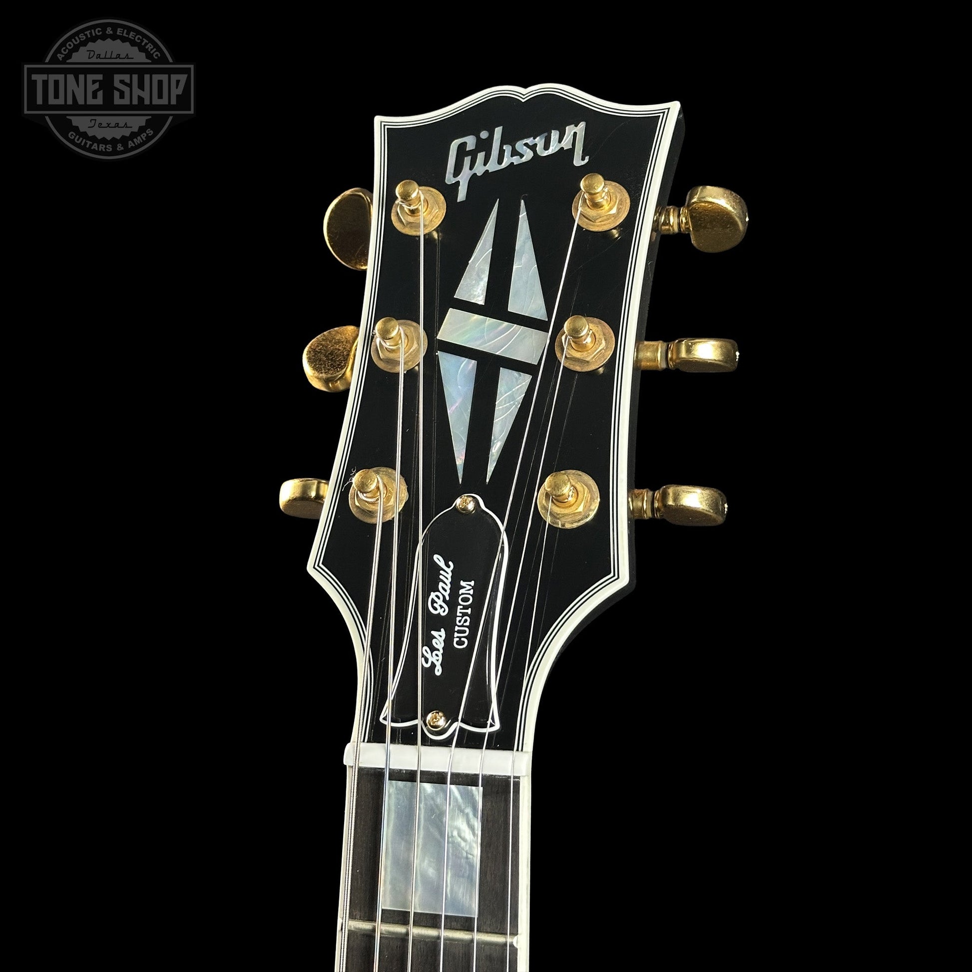 Gibson Custom Dealer Select Les Paul Custom Ebony Ultra Light Aged w/case CS502595