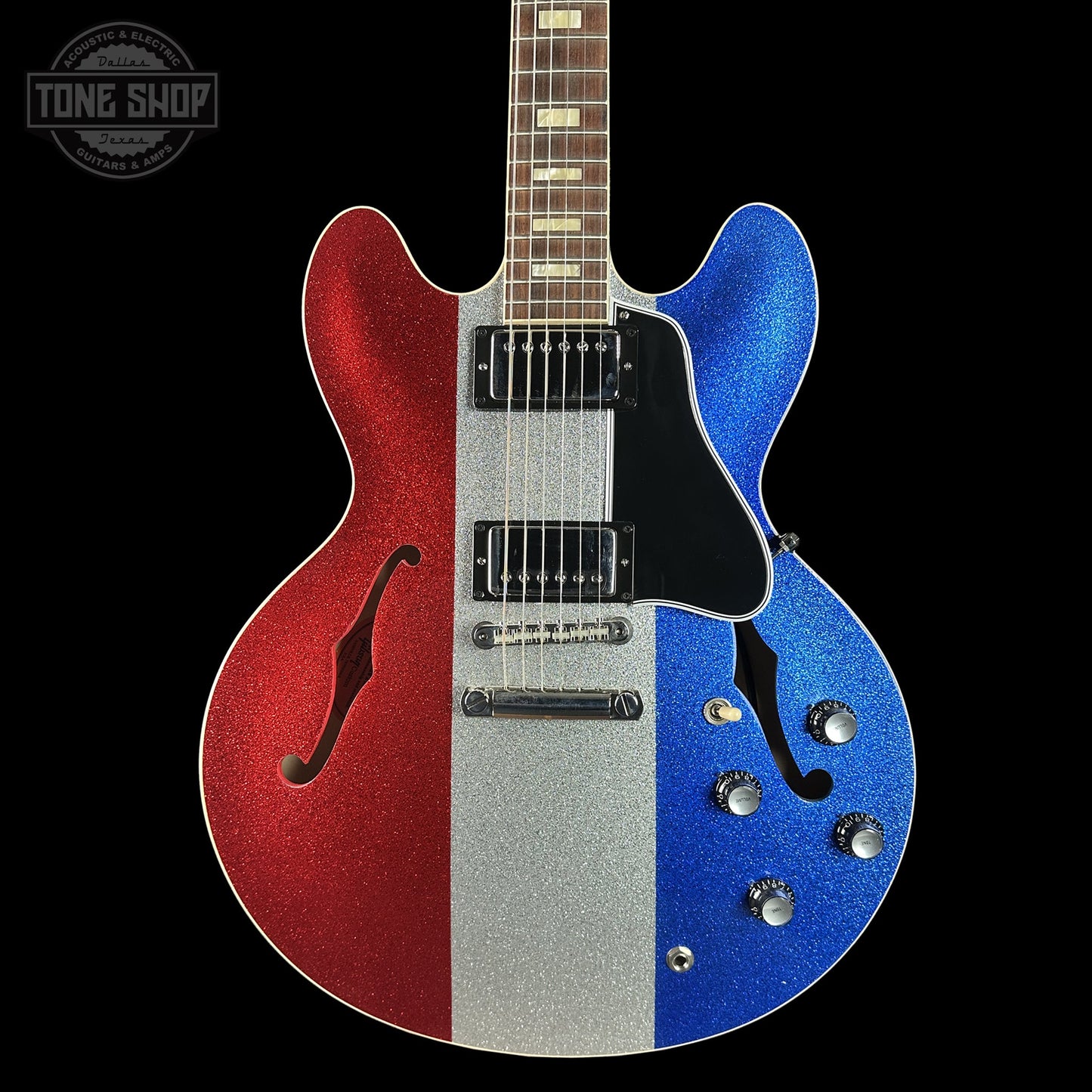 Gibson Custom Shop Dealer Select 1964 ES-335 Patriot Sparkle w/case 140413
