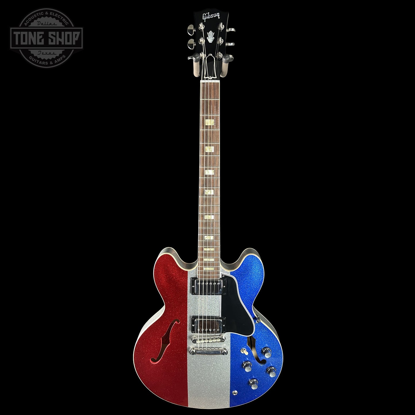 Gibson Custom Shop Dealer Select 1964 ES-335 Patriot Sparkle w/case 140413