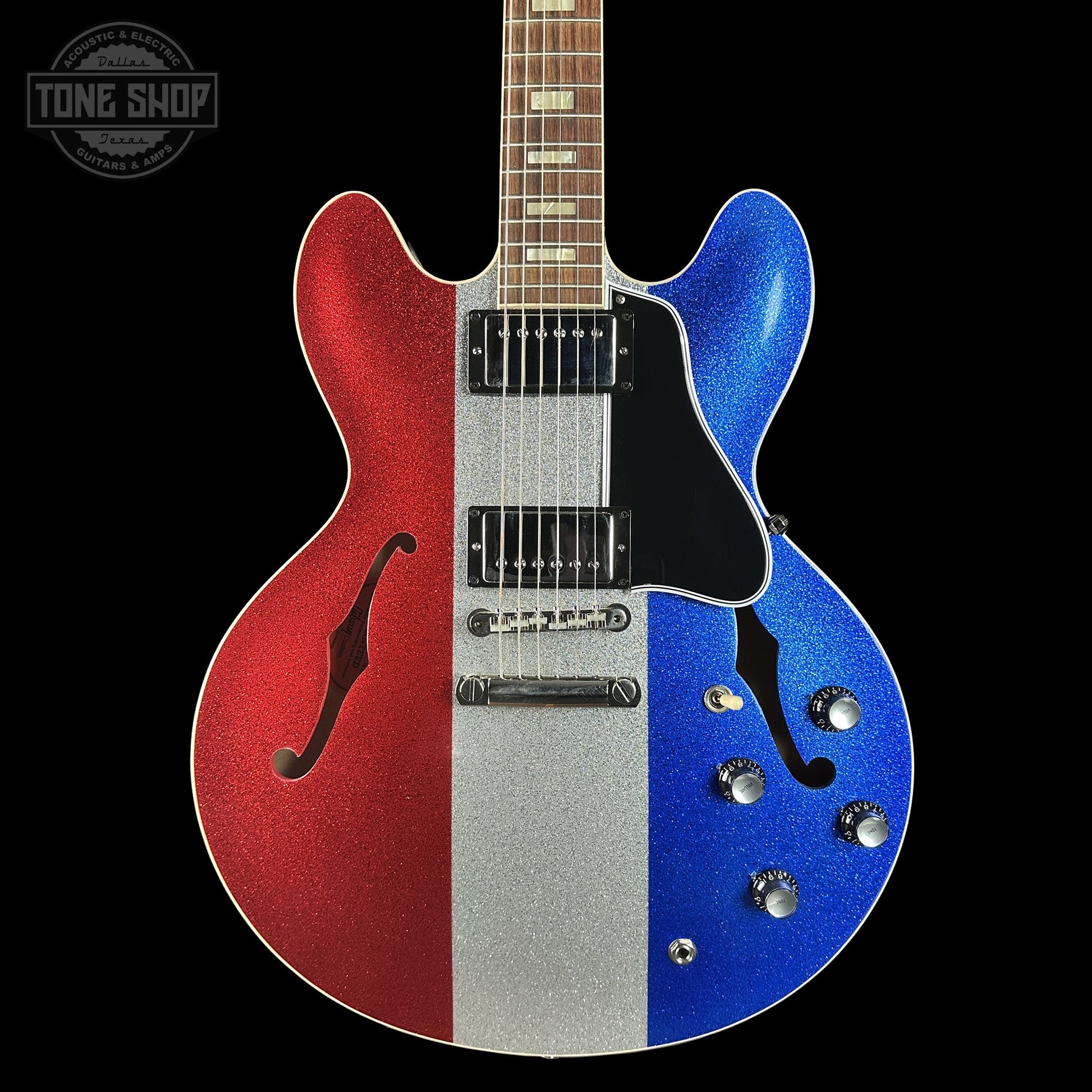 Gibson Custom Shop Dealer Select 1964 ES-335 Patriot Sparkle w/case 140420