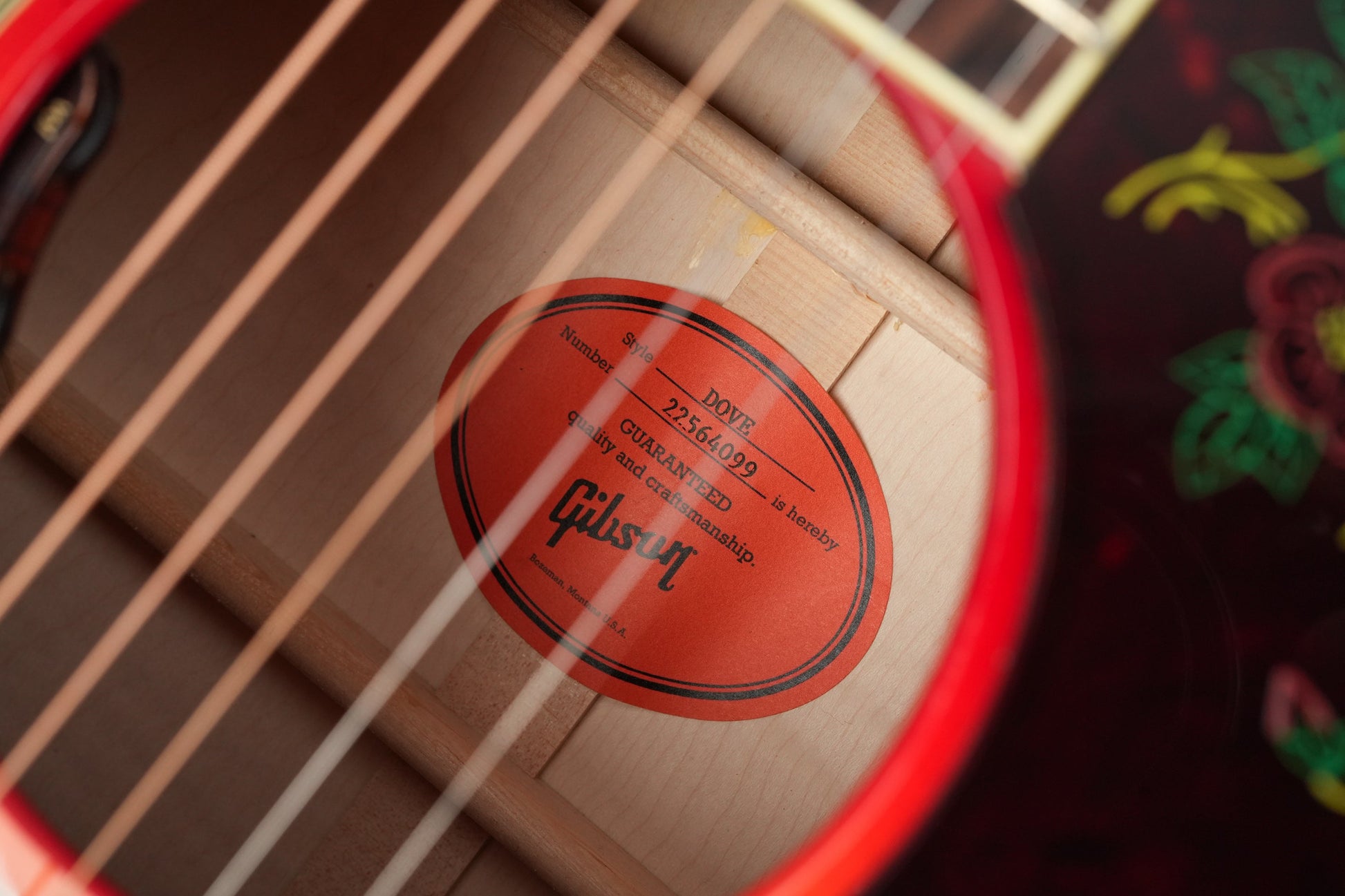 Gibson Dove Original Vintage Cherry Sunburst