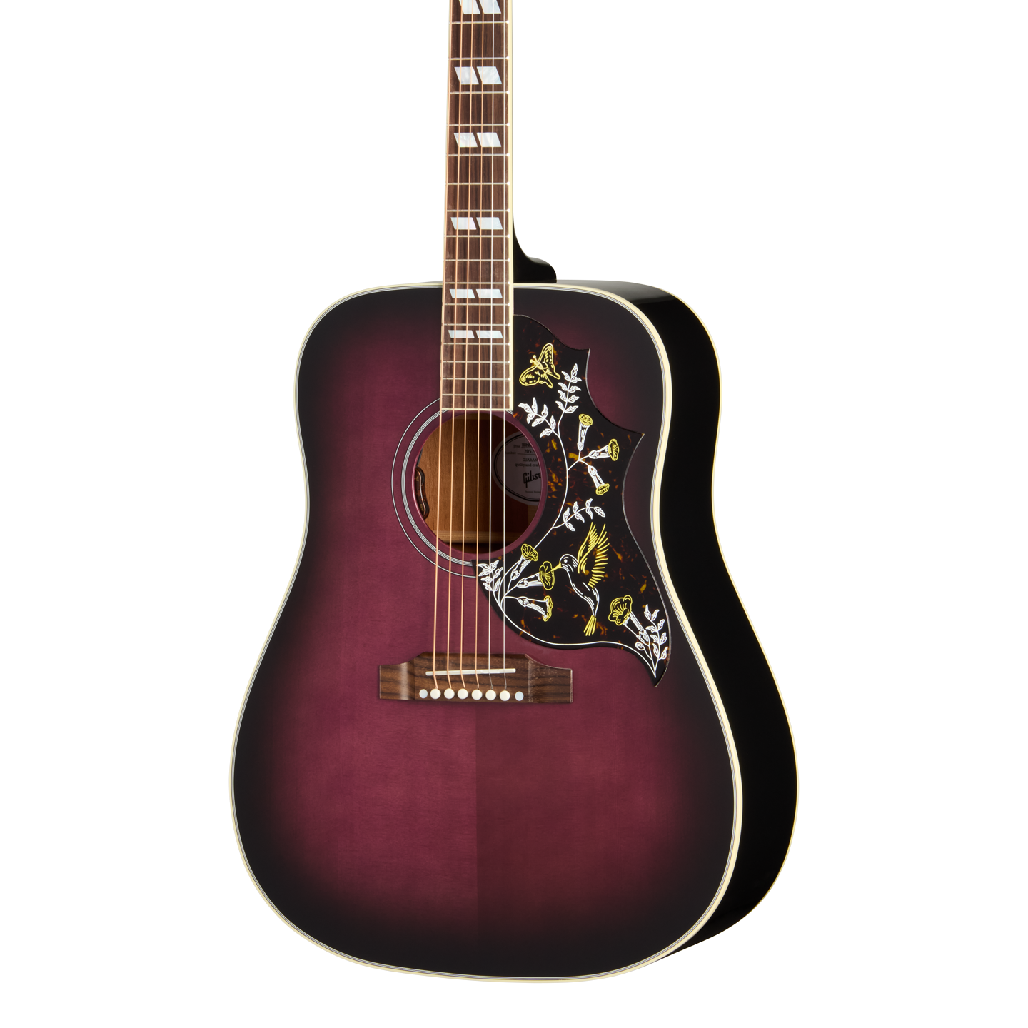 Gibson Hummingbird Standard Purple Burst w/case