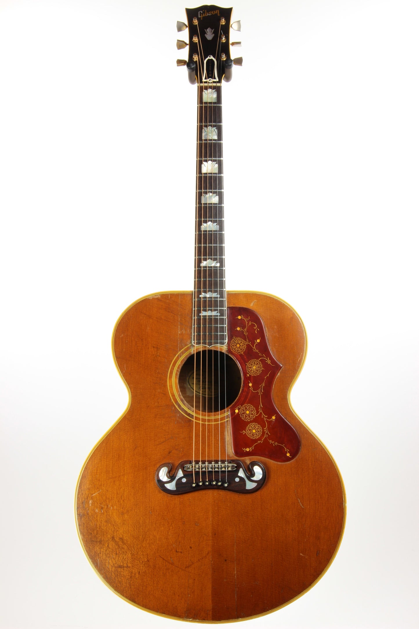 1964 Gibson J-200 Natural Vintage Jumbo Acoustic Guitar - Plays Great!
