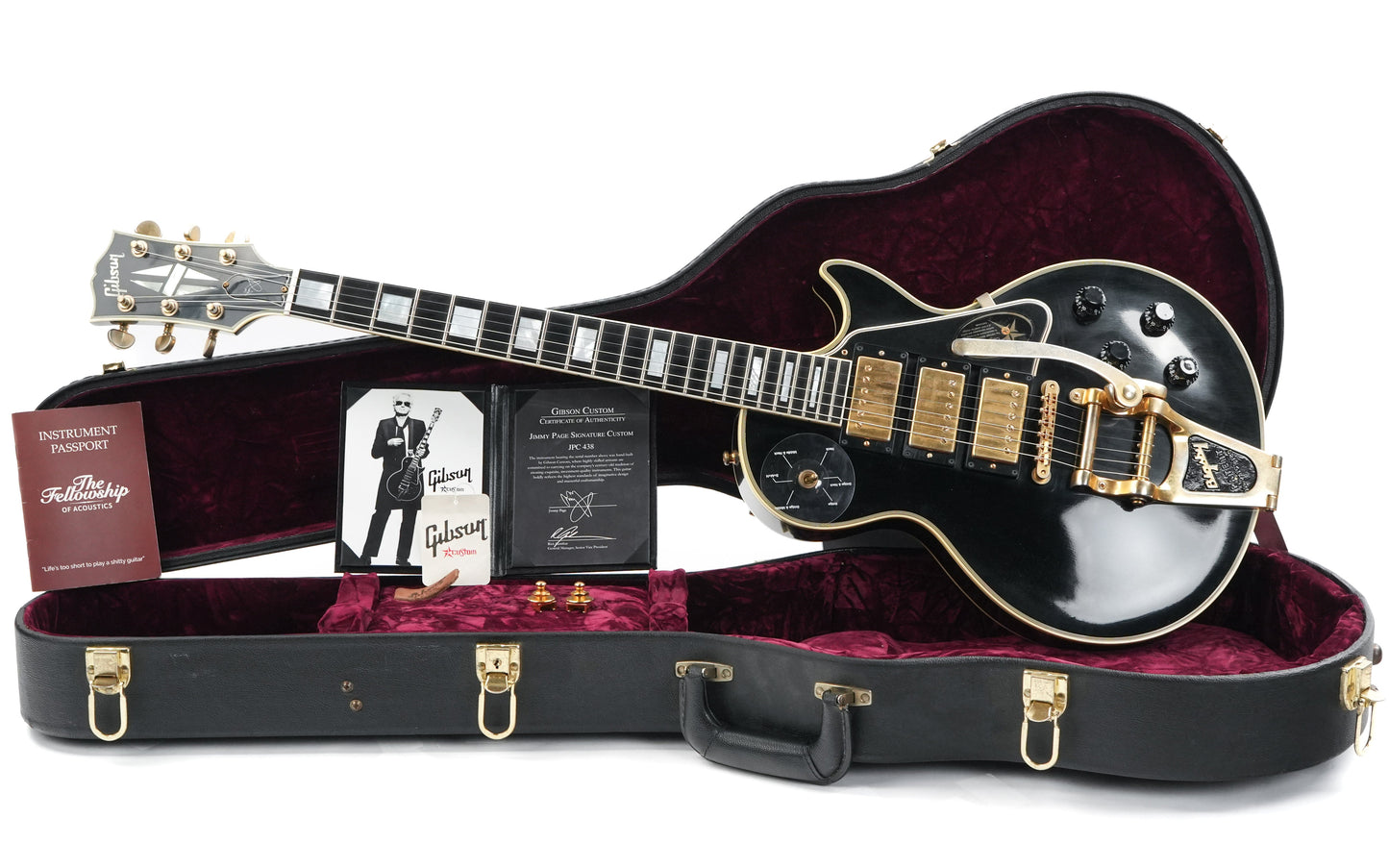 Gibson Jimmy Page Signature Custom Les Paul Ebony VOS 2008