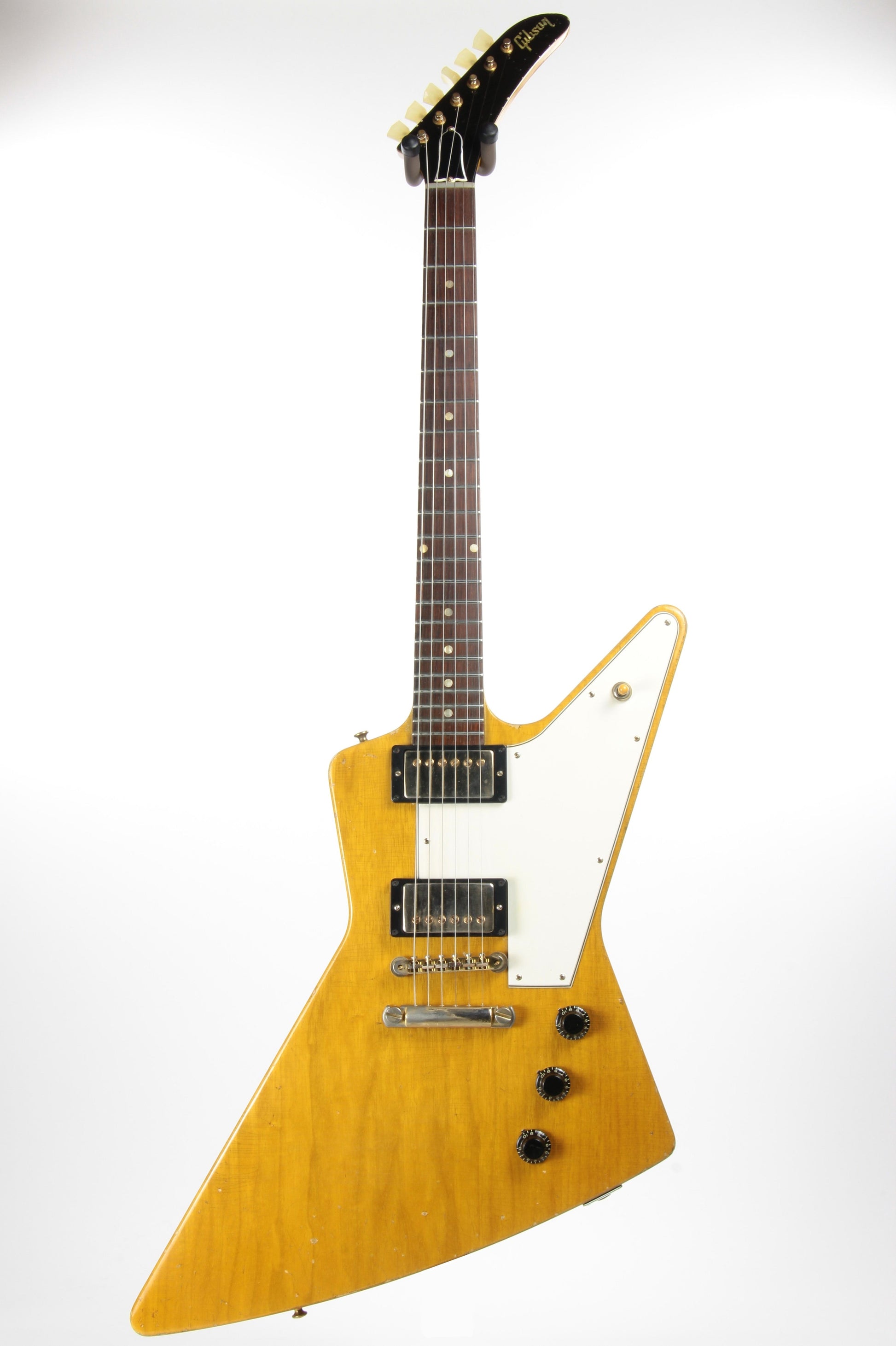 1958 Gibson Custom Shop Korina Explorer 50th Anniversary Historic Makeovers Deluxe - Brazilian Rosewood Fretboard + Throbaks!