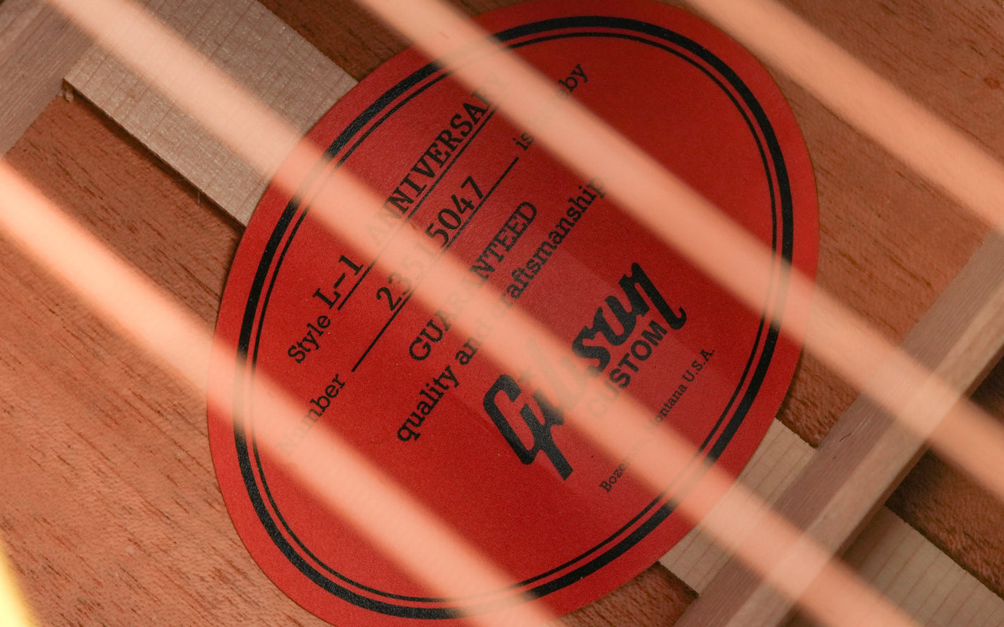 Gibson L1 Anniversary Limited Edition