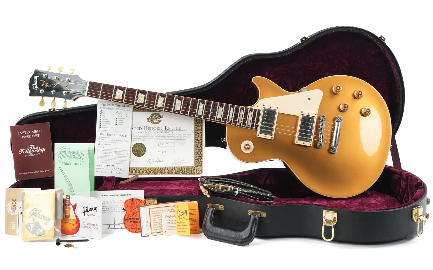 Gibson LPR7 Goldtop 2007