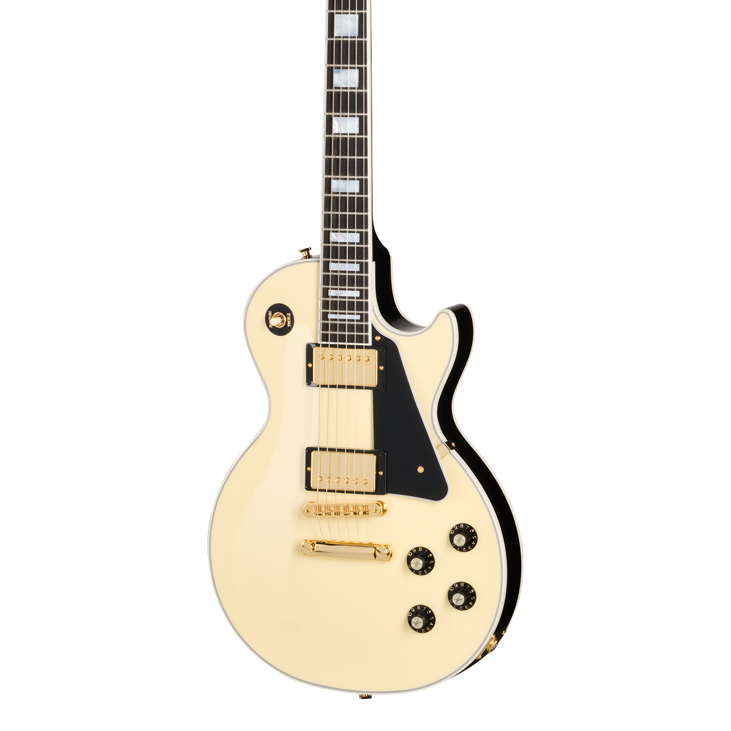Gibson Les Paul Custom 70s Butter Cream w/case