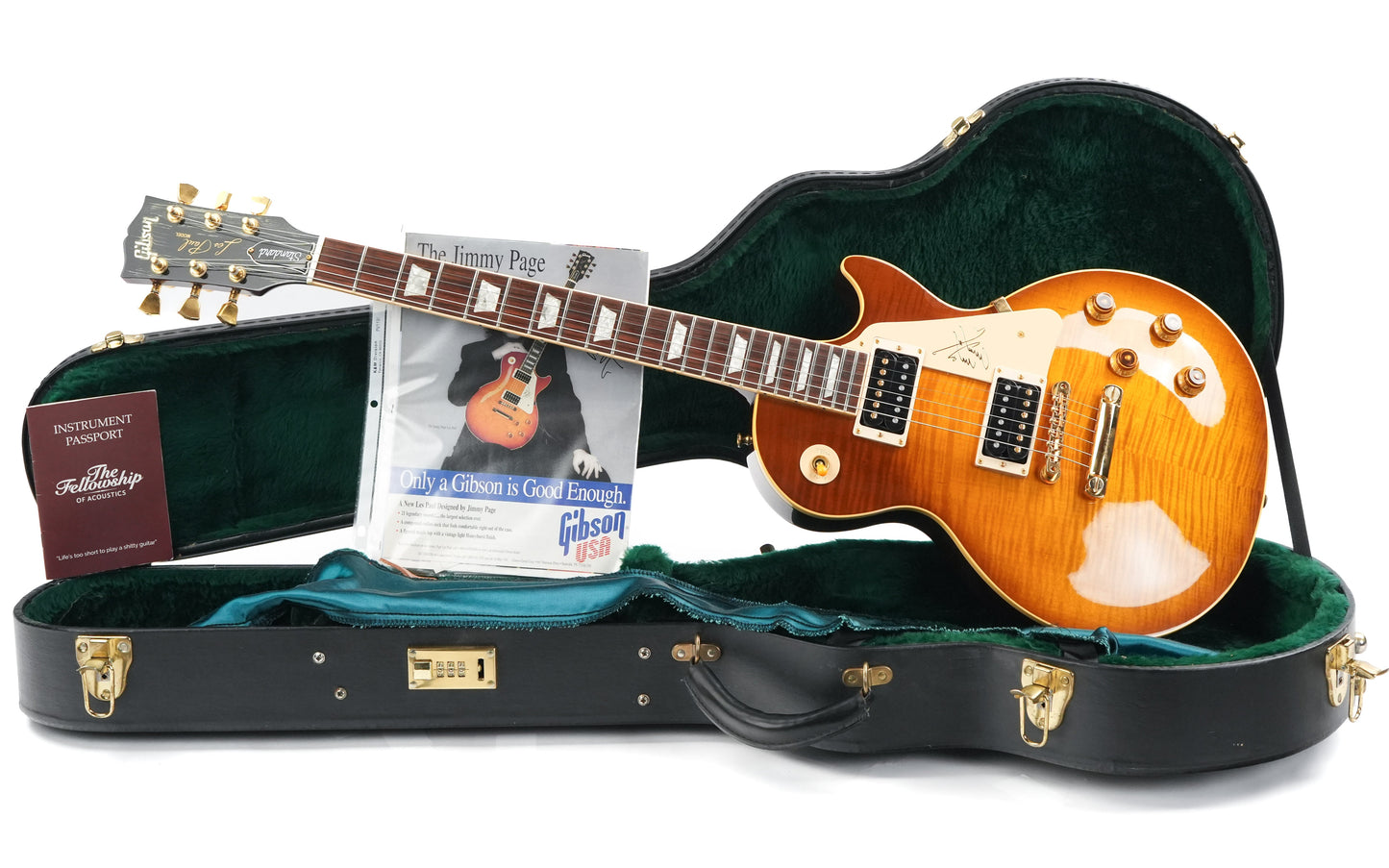 Gibson Les Paul Jimmy Page Signature Light Honey Burst 1995