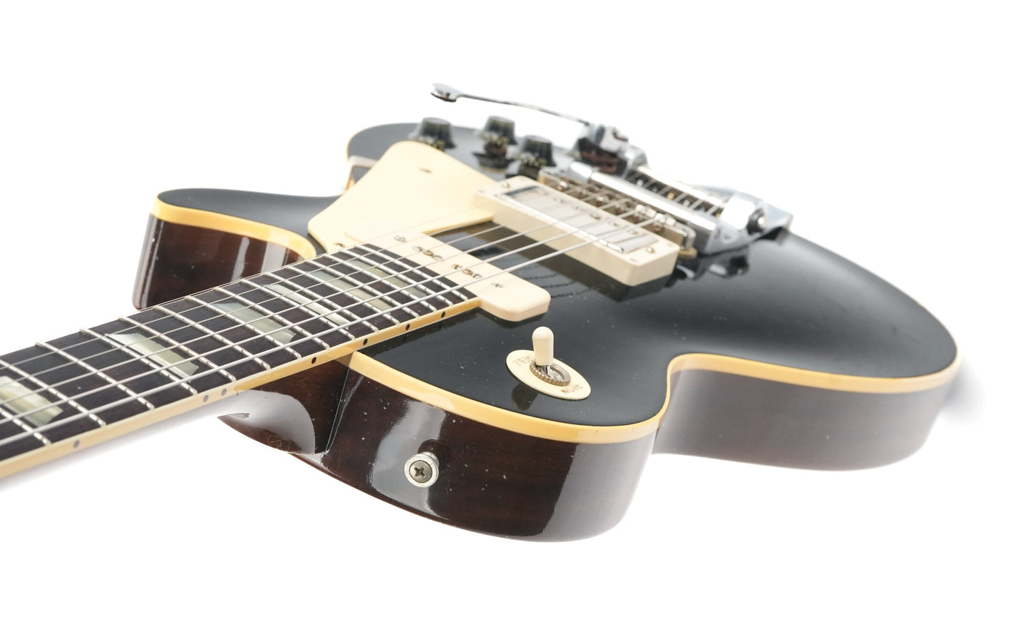 Gibson Les Paul '56 Standard Ebony Top Bigsby Murphy Lab Light Aged 2025