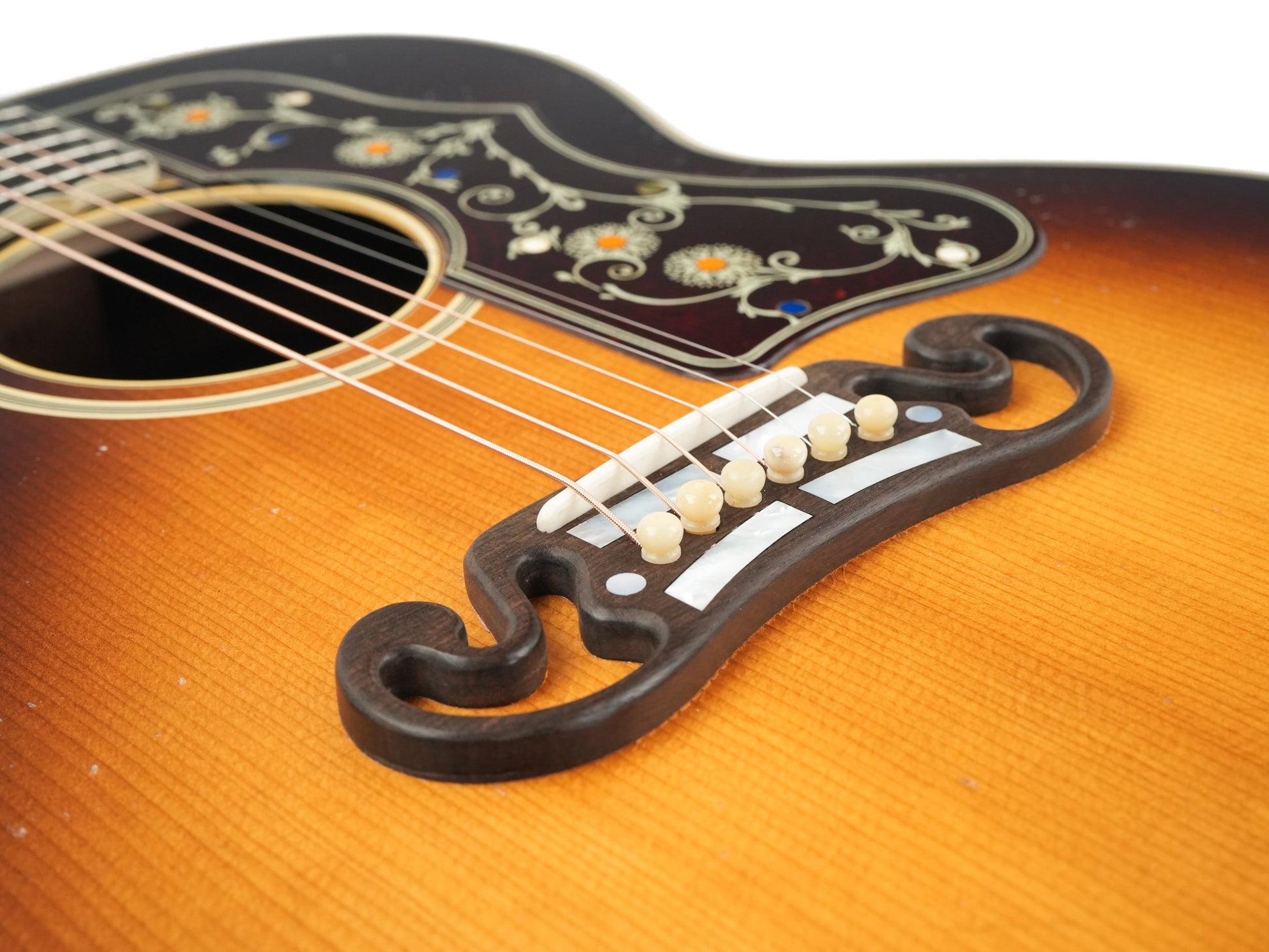 Gibson Prewar SJ200 Rosewood Light Aged Vintage Sunburst