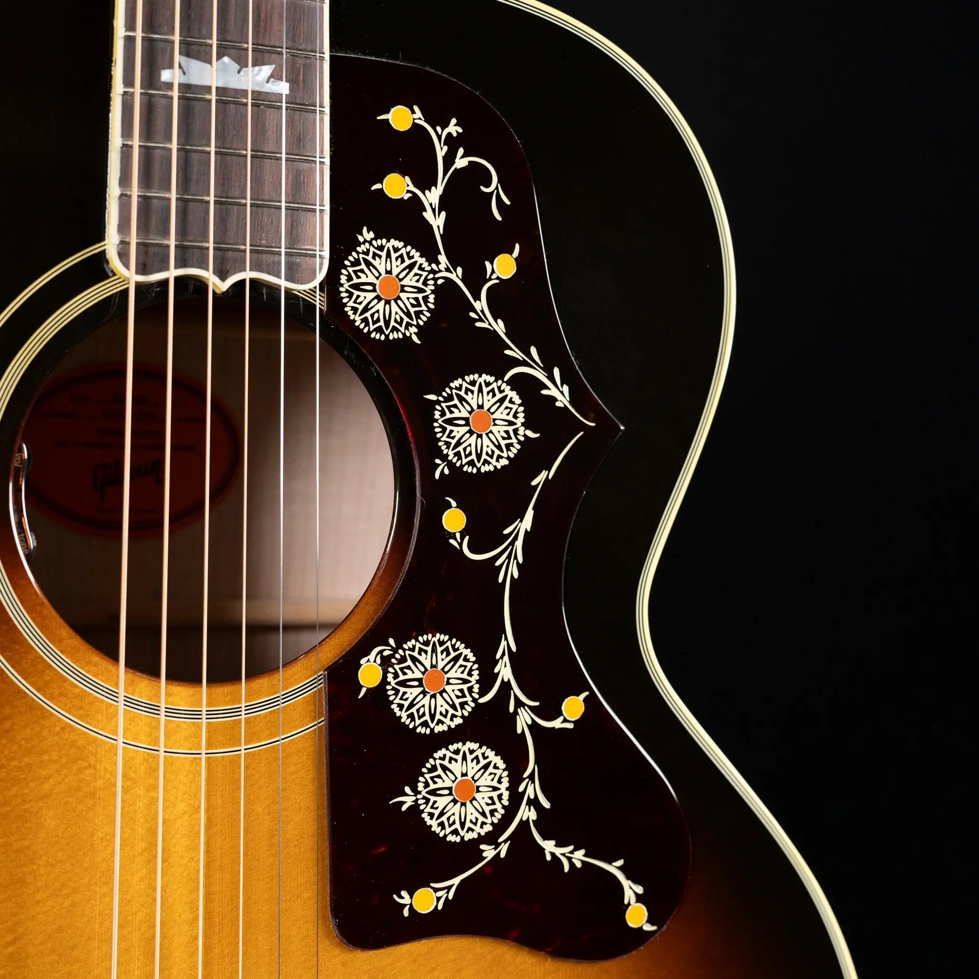 Gibson SJ-200 Original Acoustic/Electric Guitar – Vintage Sunburst