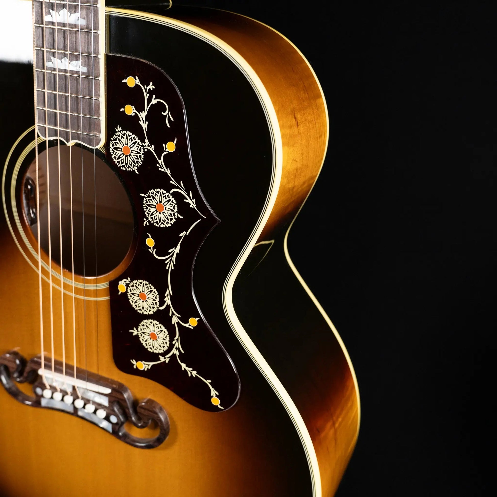 Gibson SJ-200 Original Acoustic/Electric Guitar – Vintage Sunburst