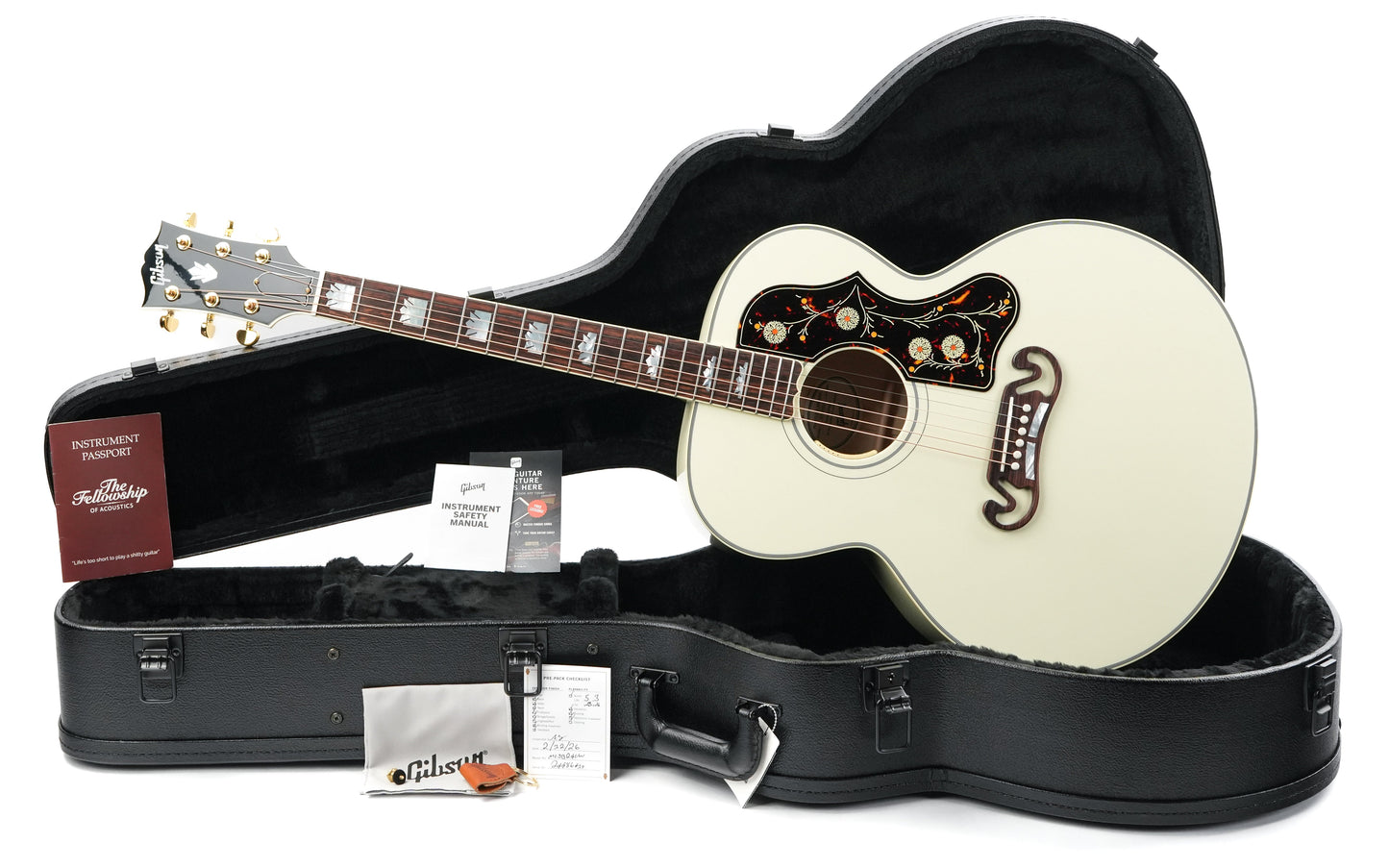 Gibson SJ200 Standard Classic White