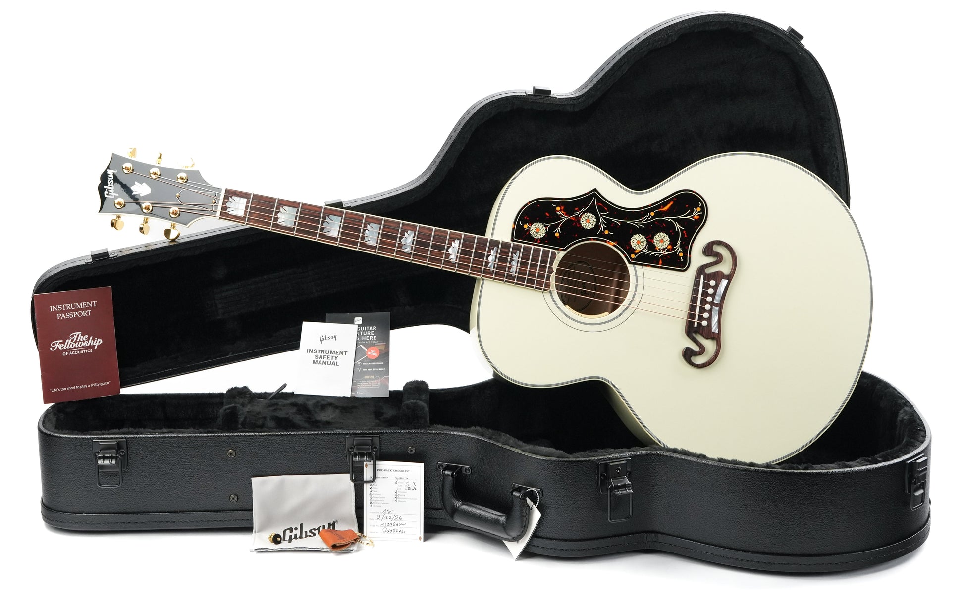 Gibson SJ200 Standard Classic White