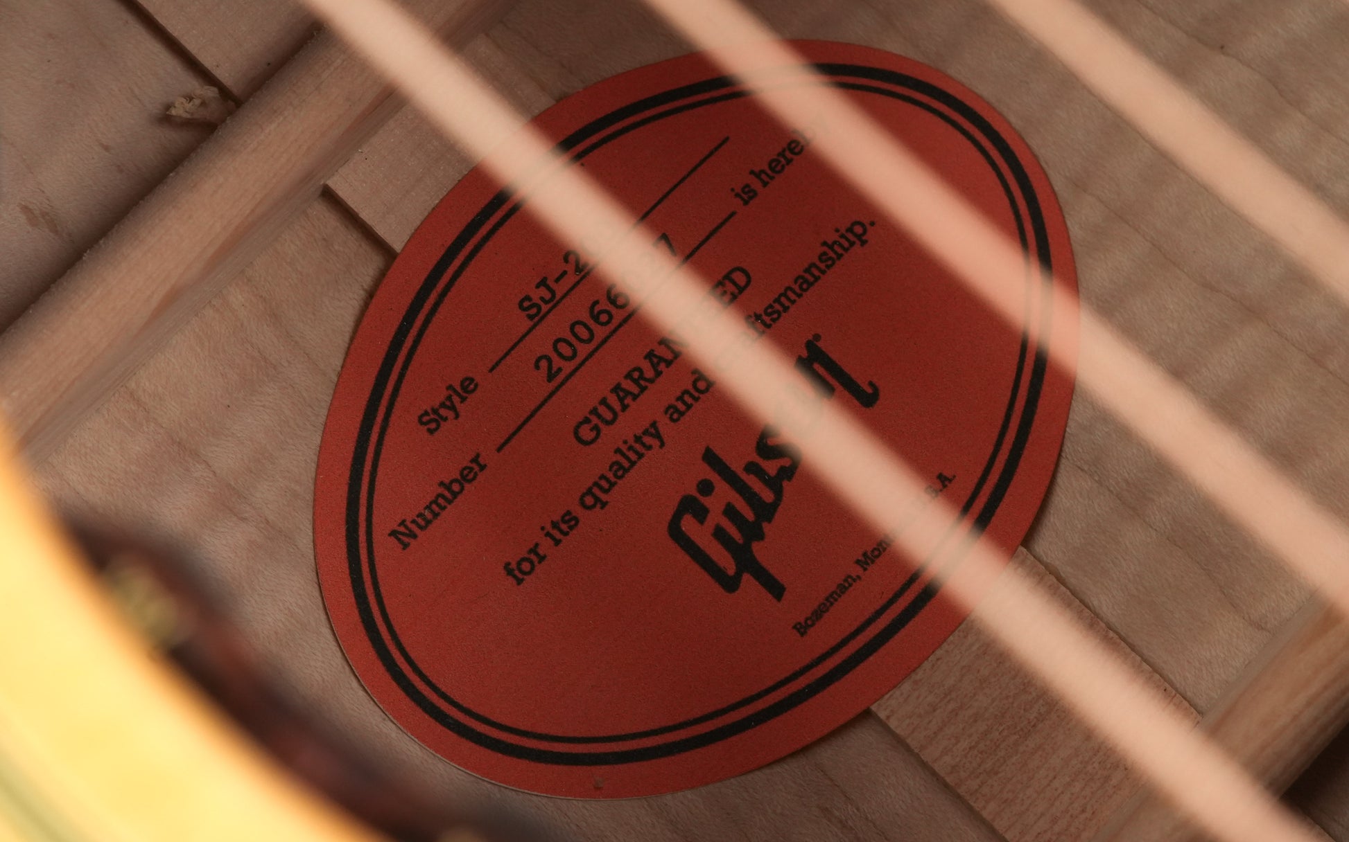 Gibson SJ200 Original Antique Natural