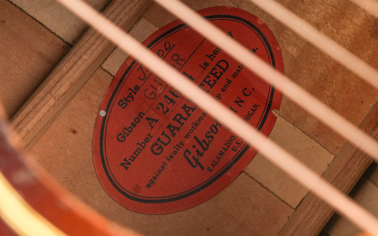 Gibson J200 Sunburst 1956